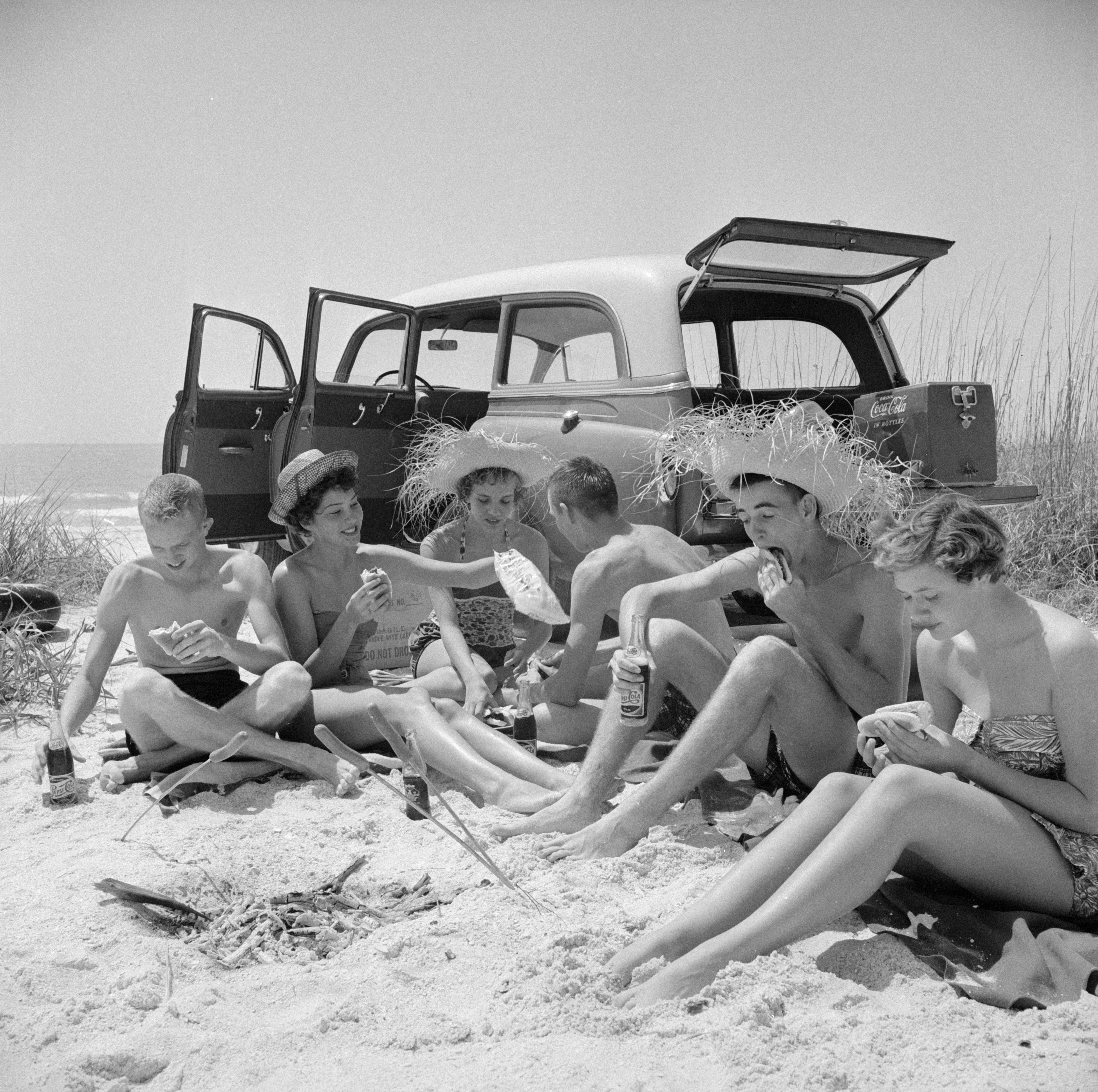 Spring Break (Florida), 1955 by Slim Aarons