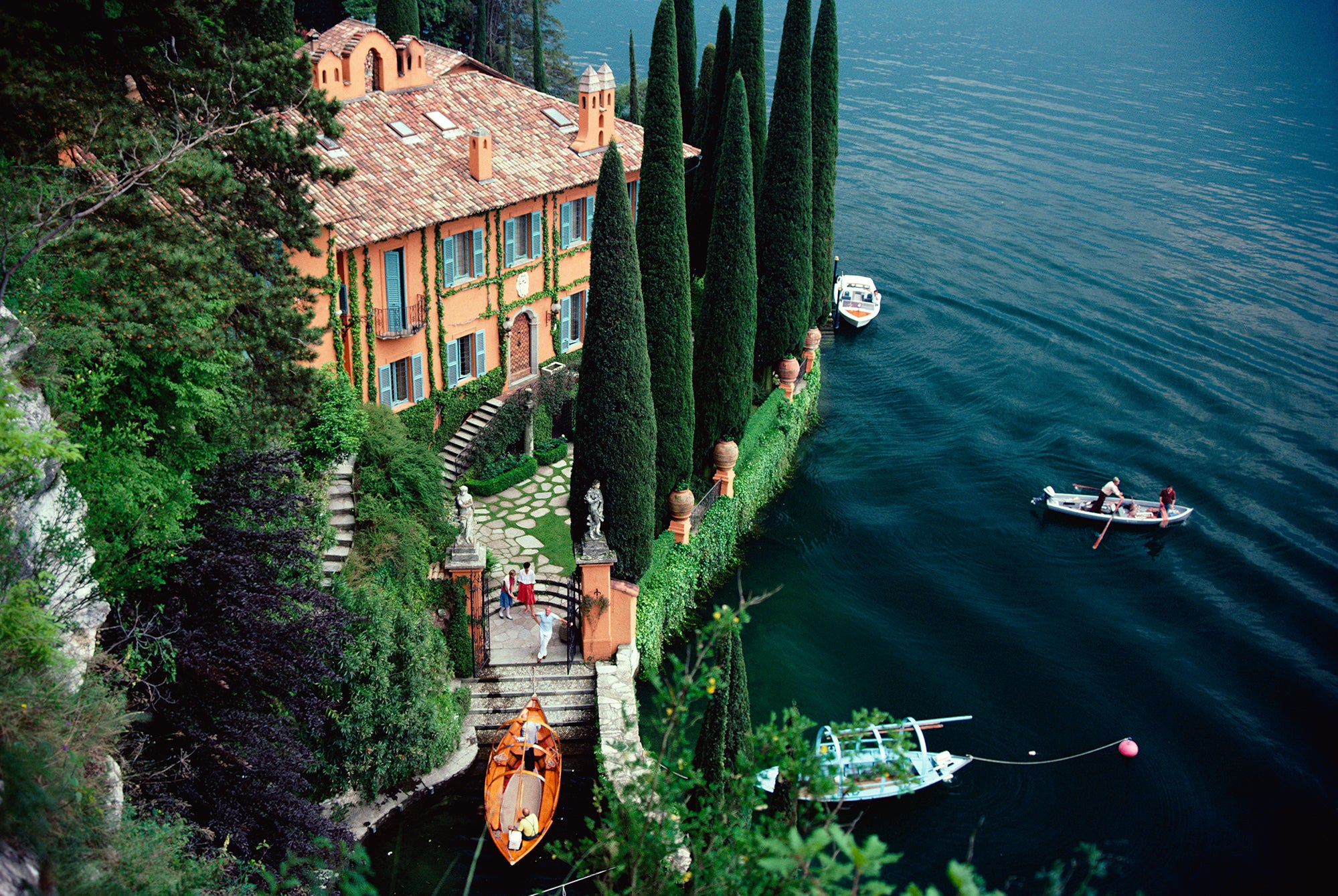 Giacomo Montegazza (Lake Cuomo), 1983 by Slim Aarons