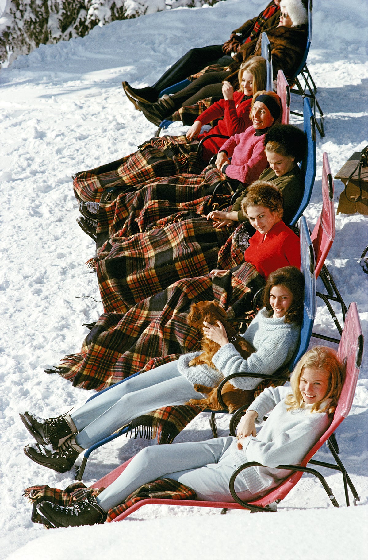 Apres Ski (Gstaad), 1963 by Slim Aarons