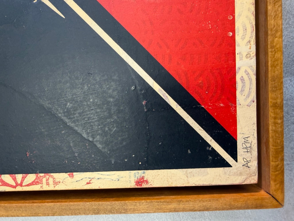 Time to Move On (HPM on Wood), 2015