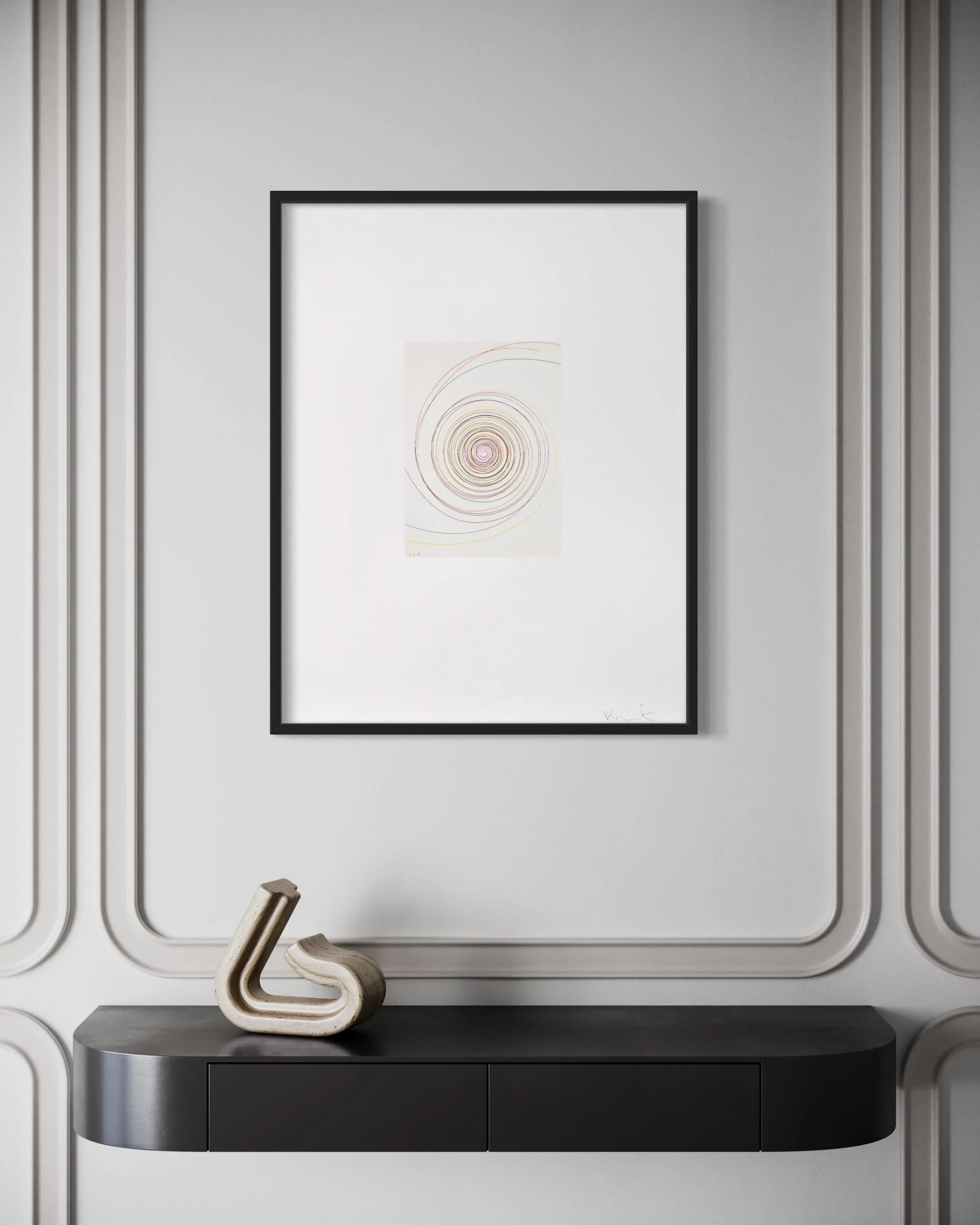 Billy Mill roundabout (In a Spin, the Action of the World on Things, Volume I), 2002 by Damien Hirst