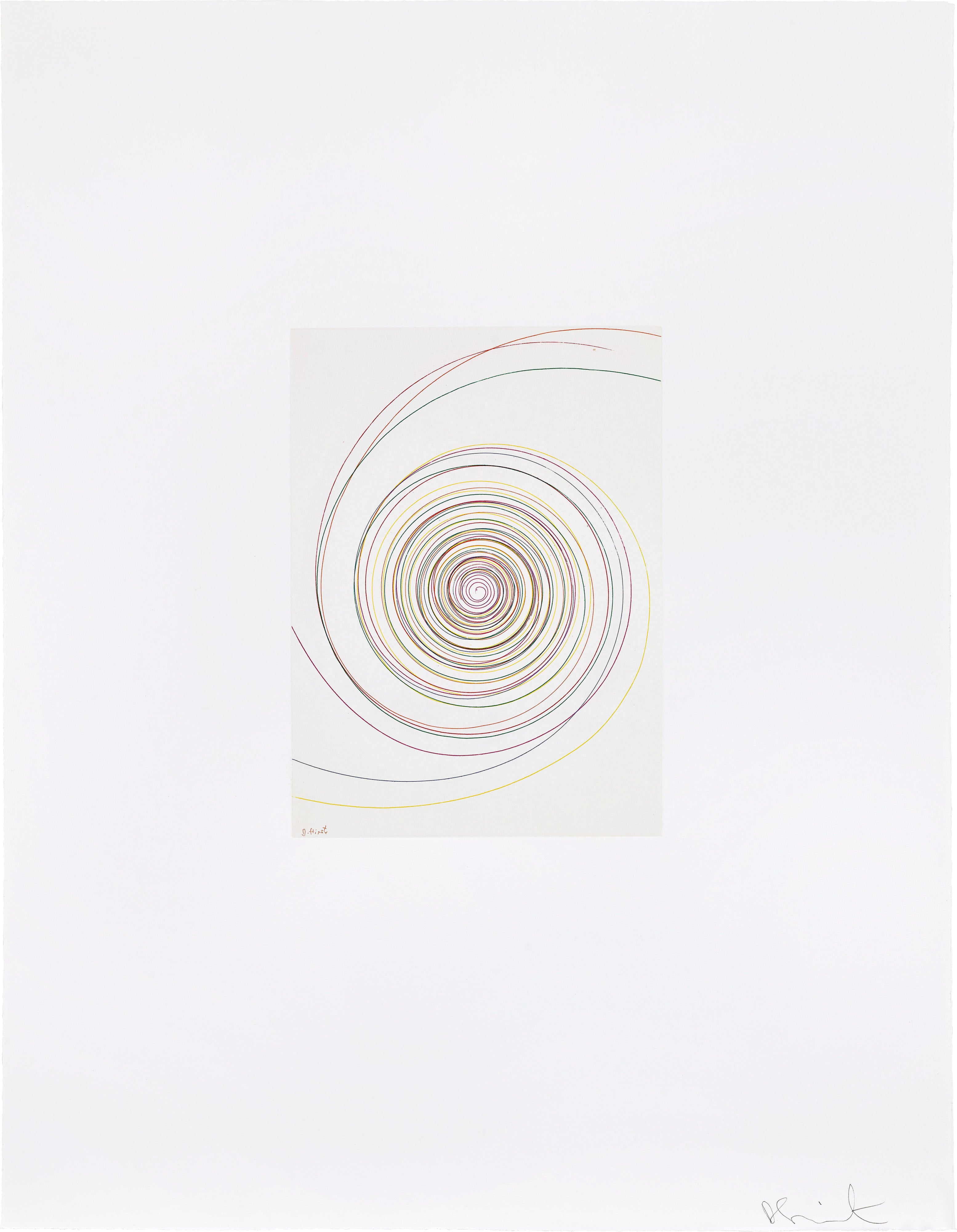 Billy Mill roundabout (In a Spin, the Action of the World on Things, Volume I), 2002 by Damien Hirst