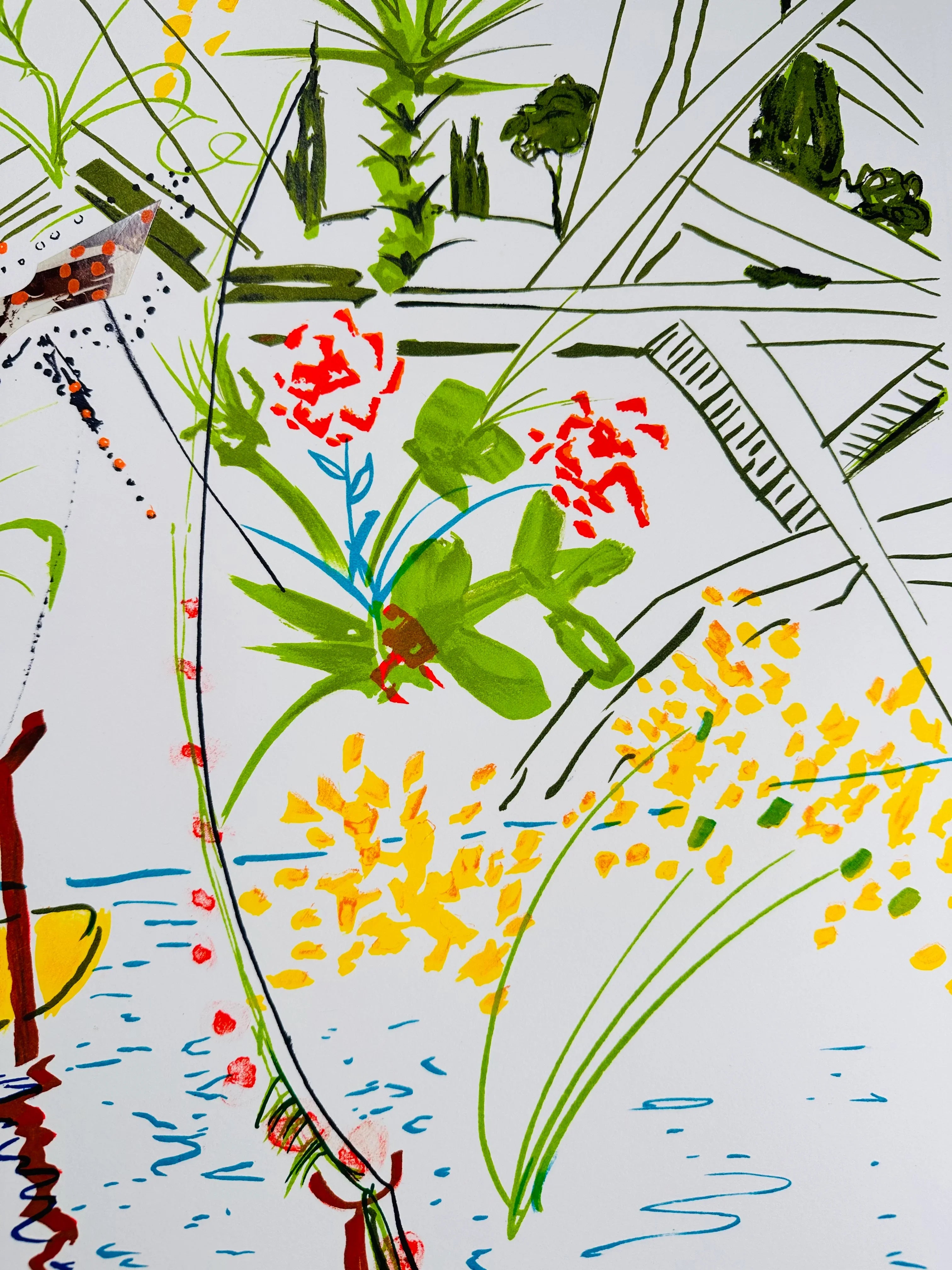 Biological Garden (Imagination & Objects of the Future Portfolio), 1975-1976 by Salvador Dali