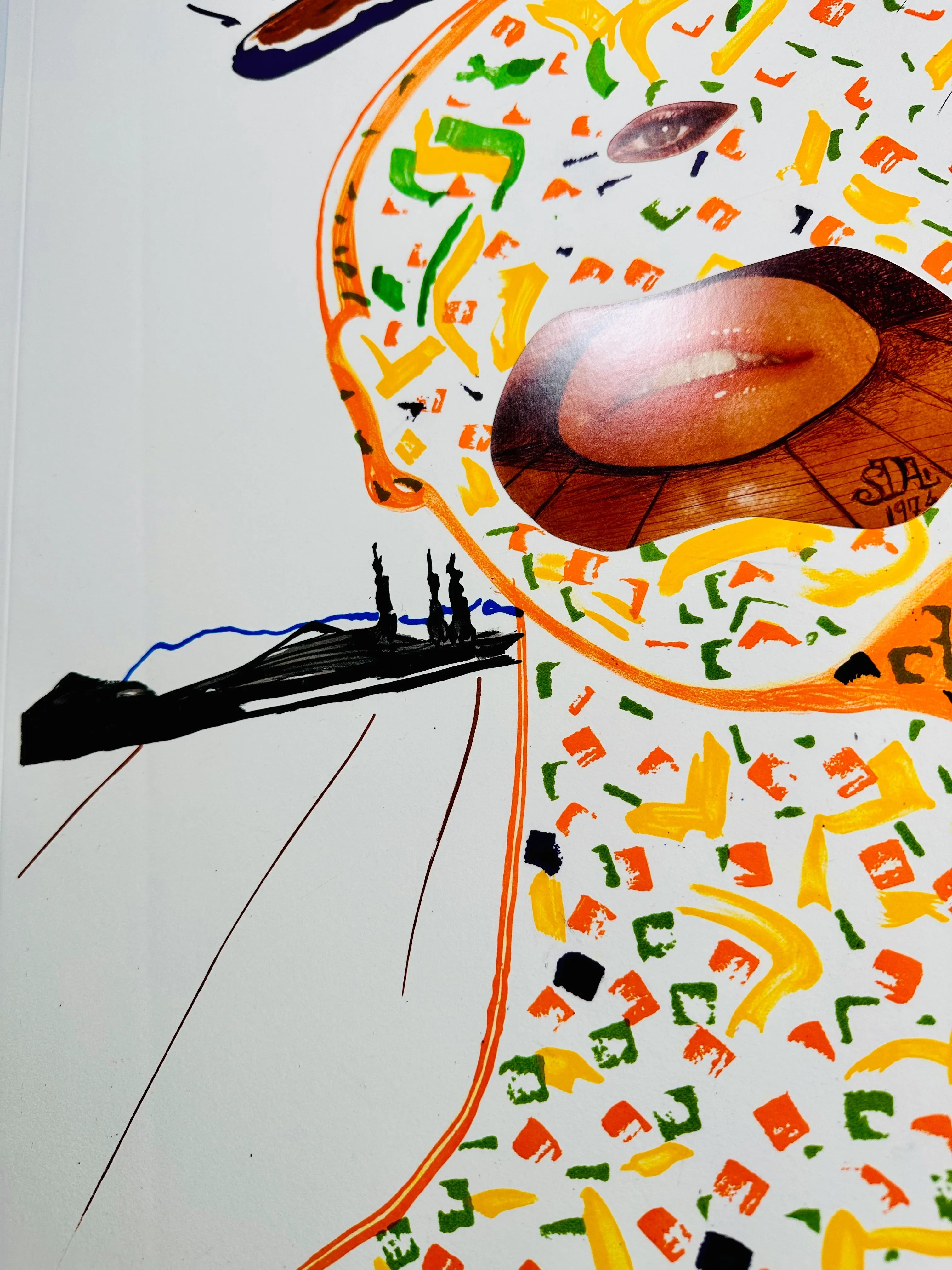 Cyclopean Make-Up (Imagination & Objects of the Future Portfolio), 1975-1976 by Salvador Dali