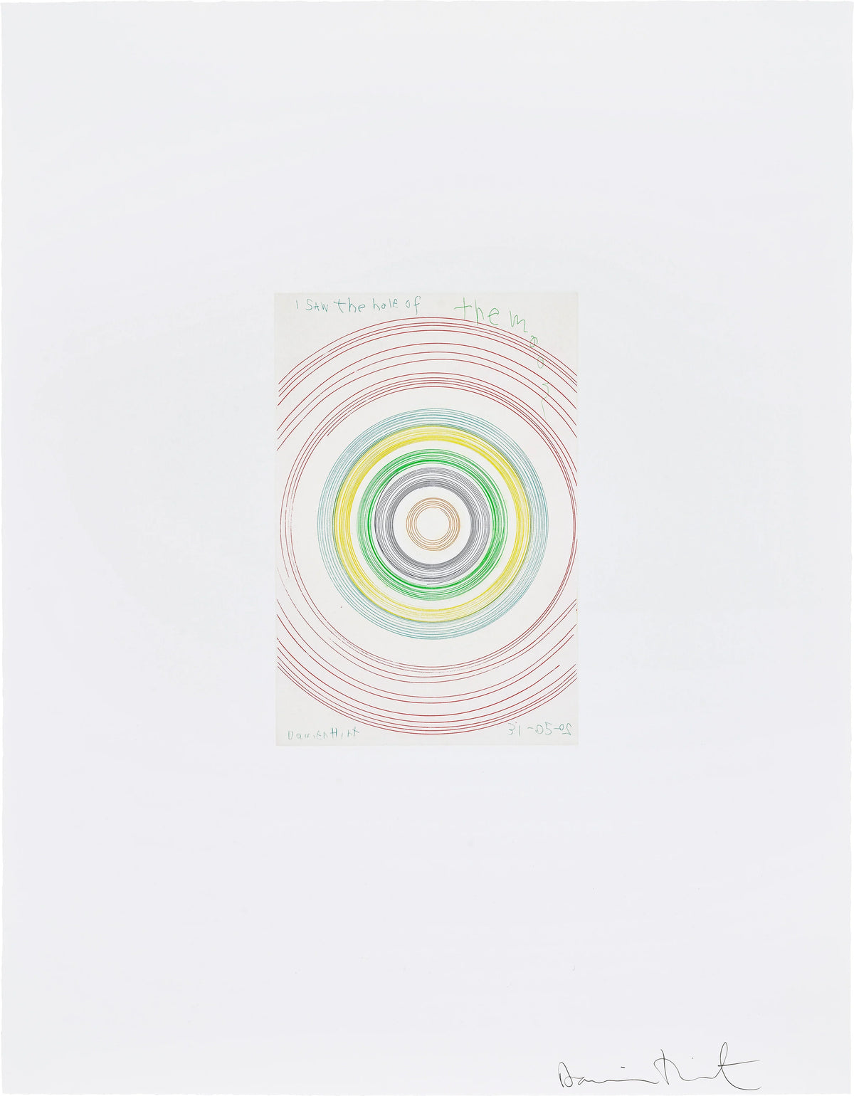 I saw the half of the moon , 2002 by Damien Hirst