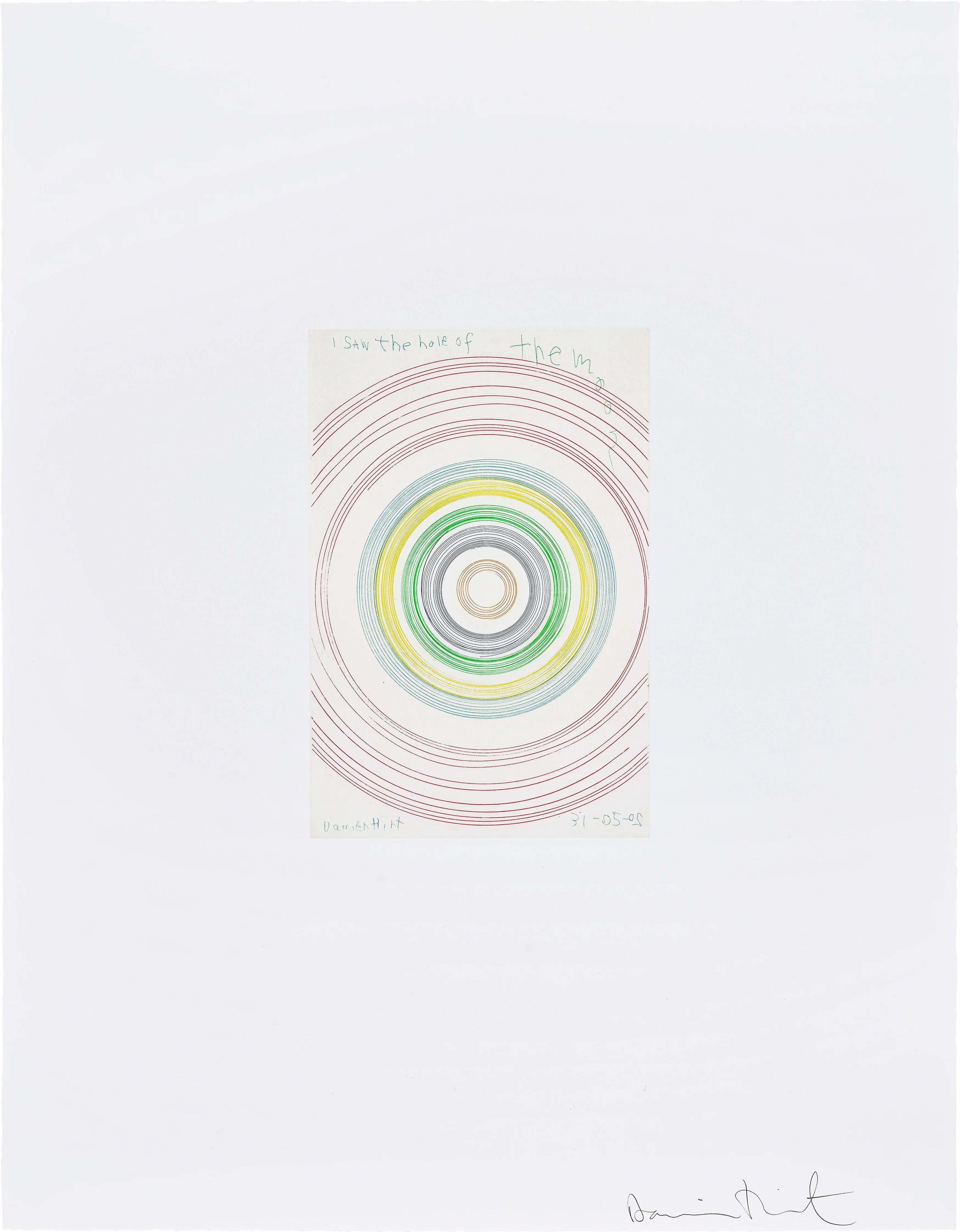 I saw the half of the moon , 2002 by Damien Hirst