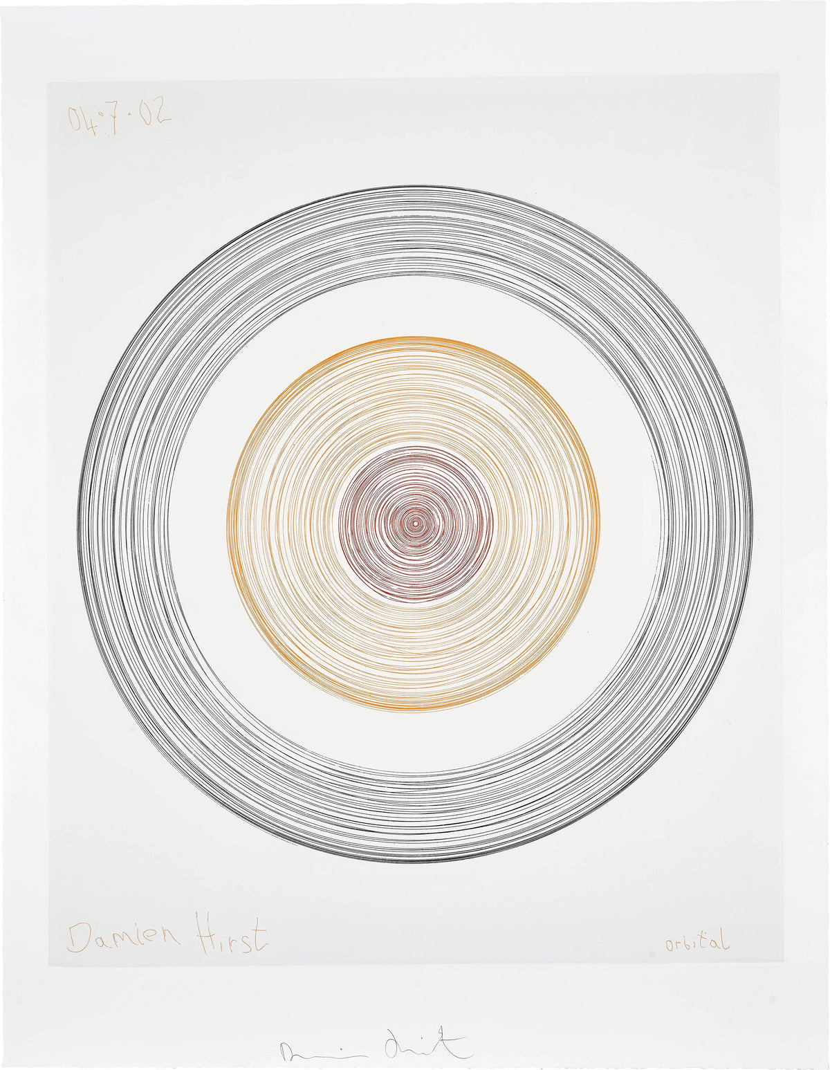 Orbital, 2002 by Damien Hirst
