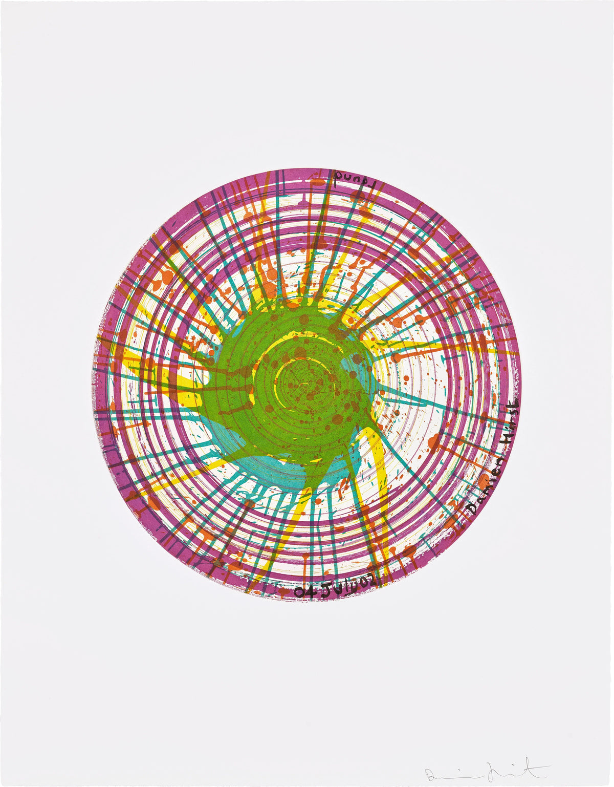 Round, 2002 by Damien Hirst