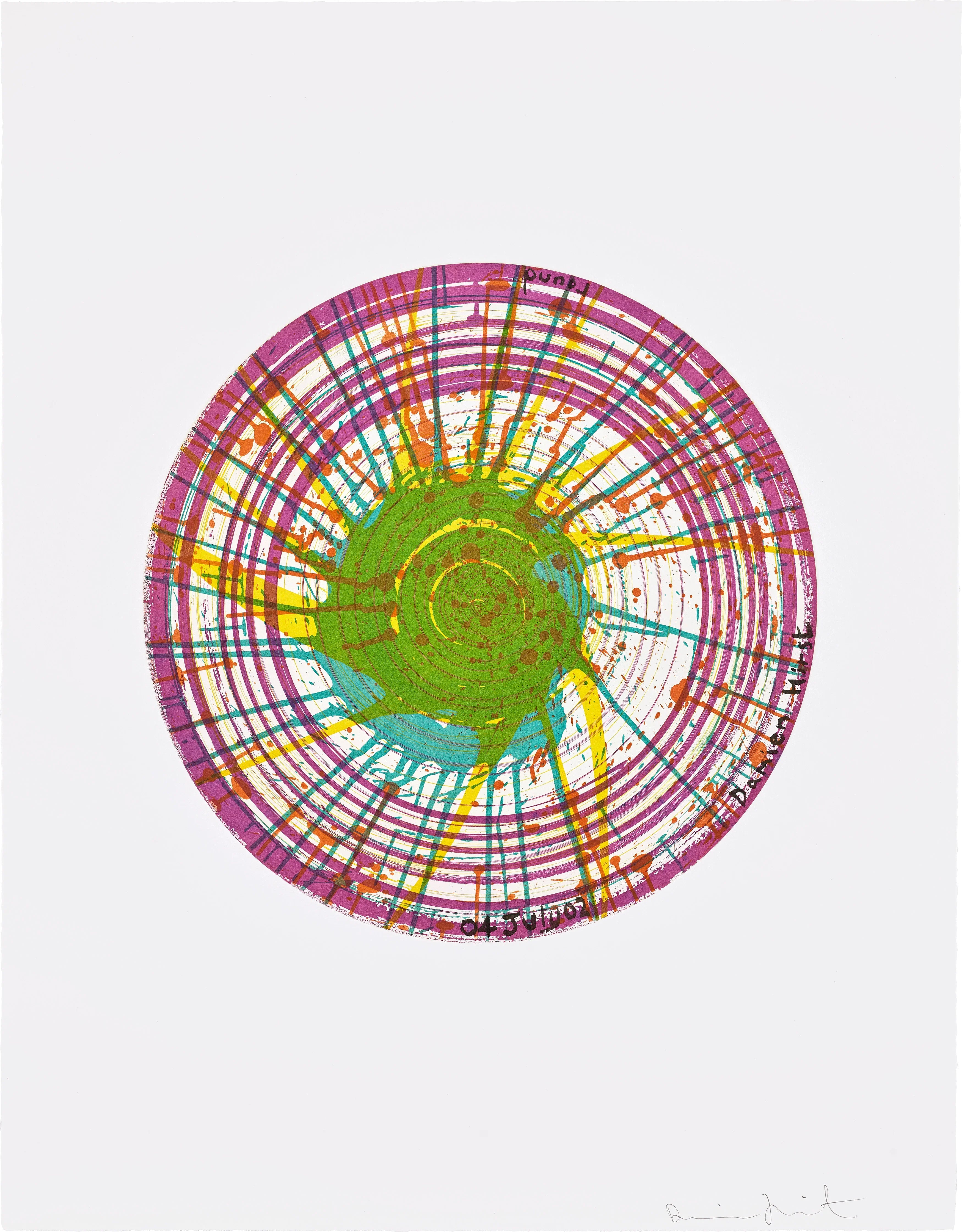 Round, 2002 by Damien Hirst