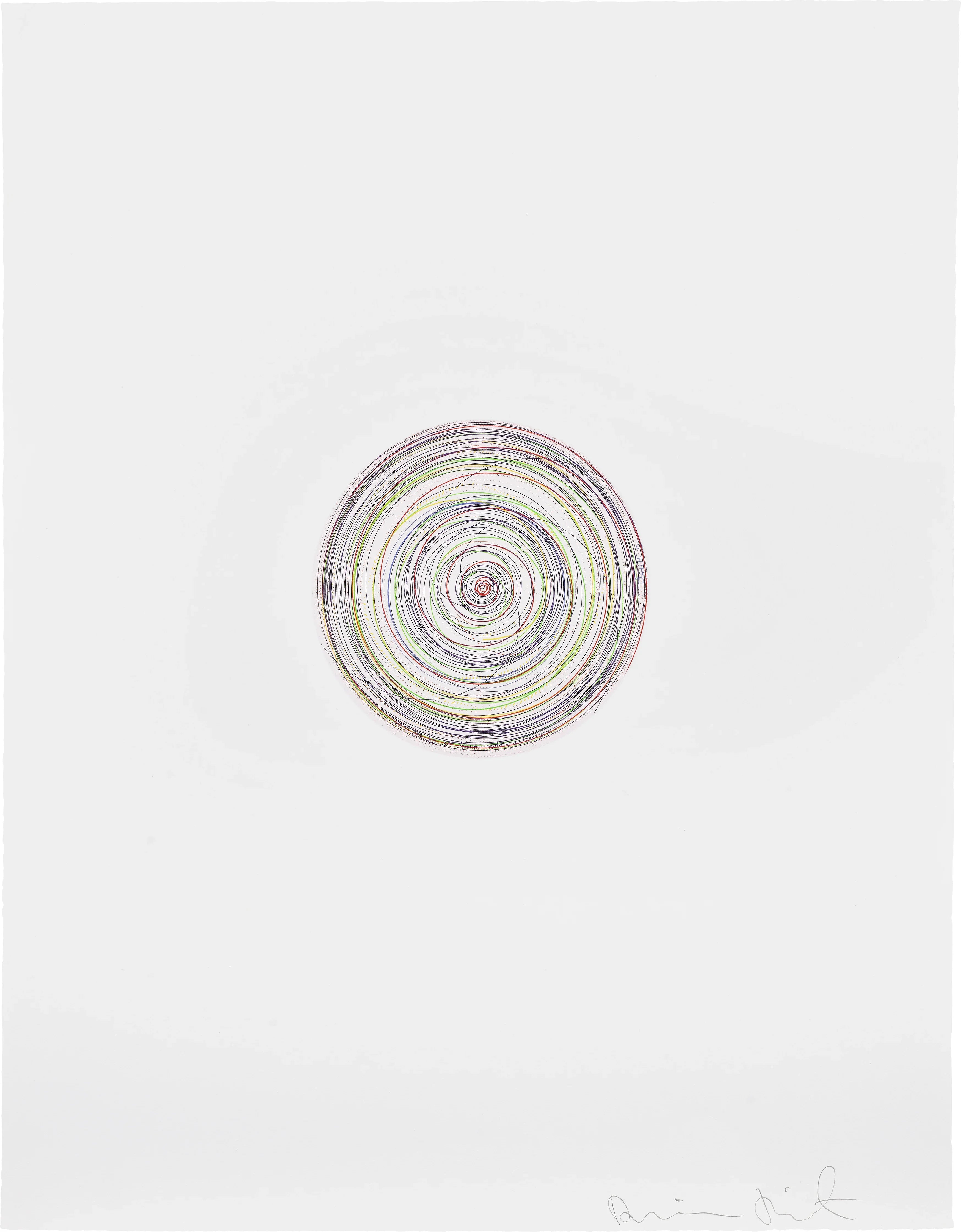 Tie a yellow ribbon round the old oak tree, 2002 by Damien Hirst