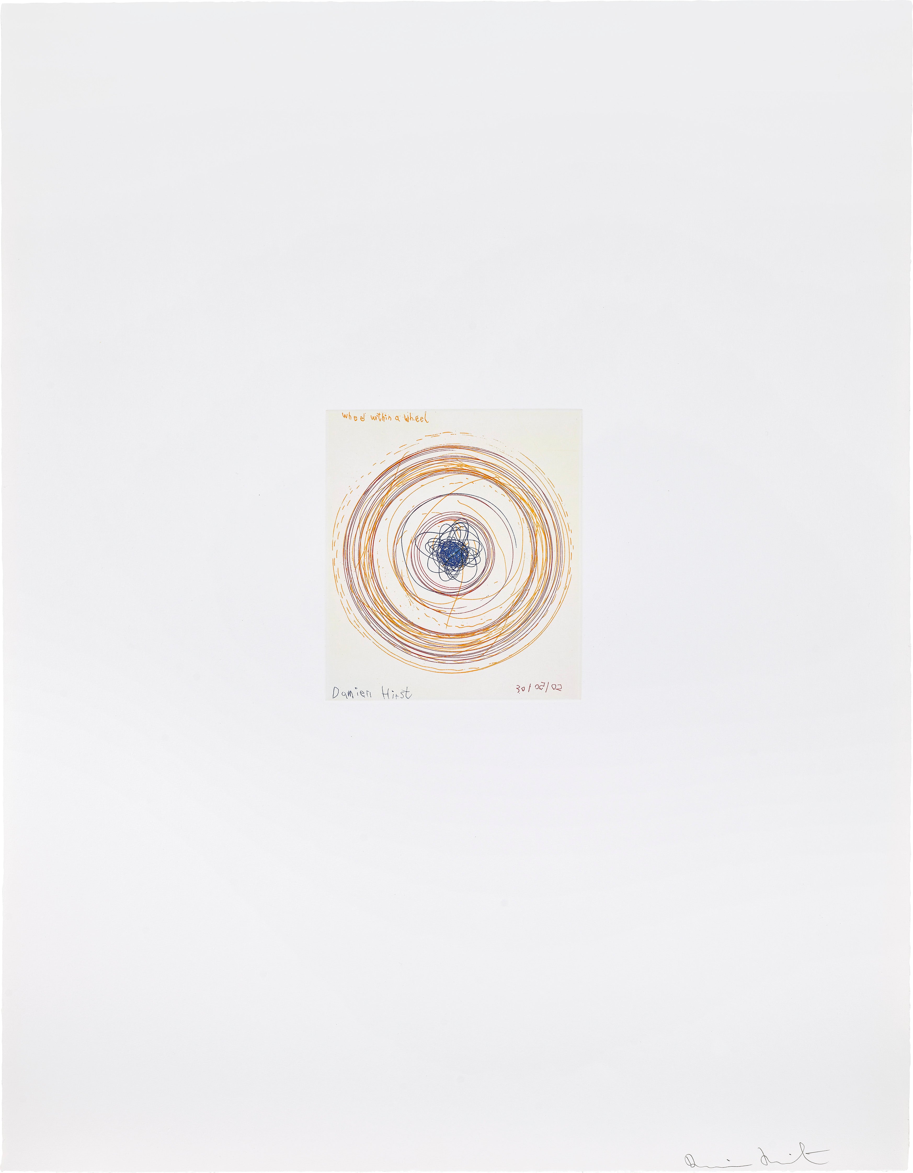 Wheel within a wheel, 2002 by Damien Hirst