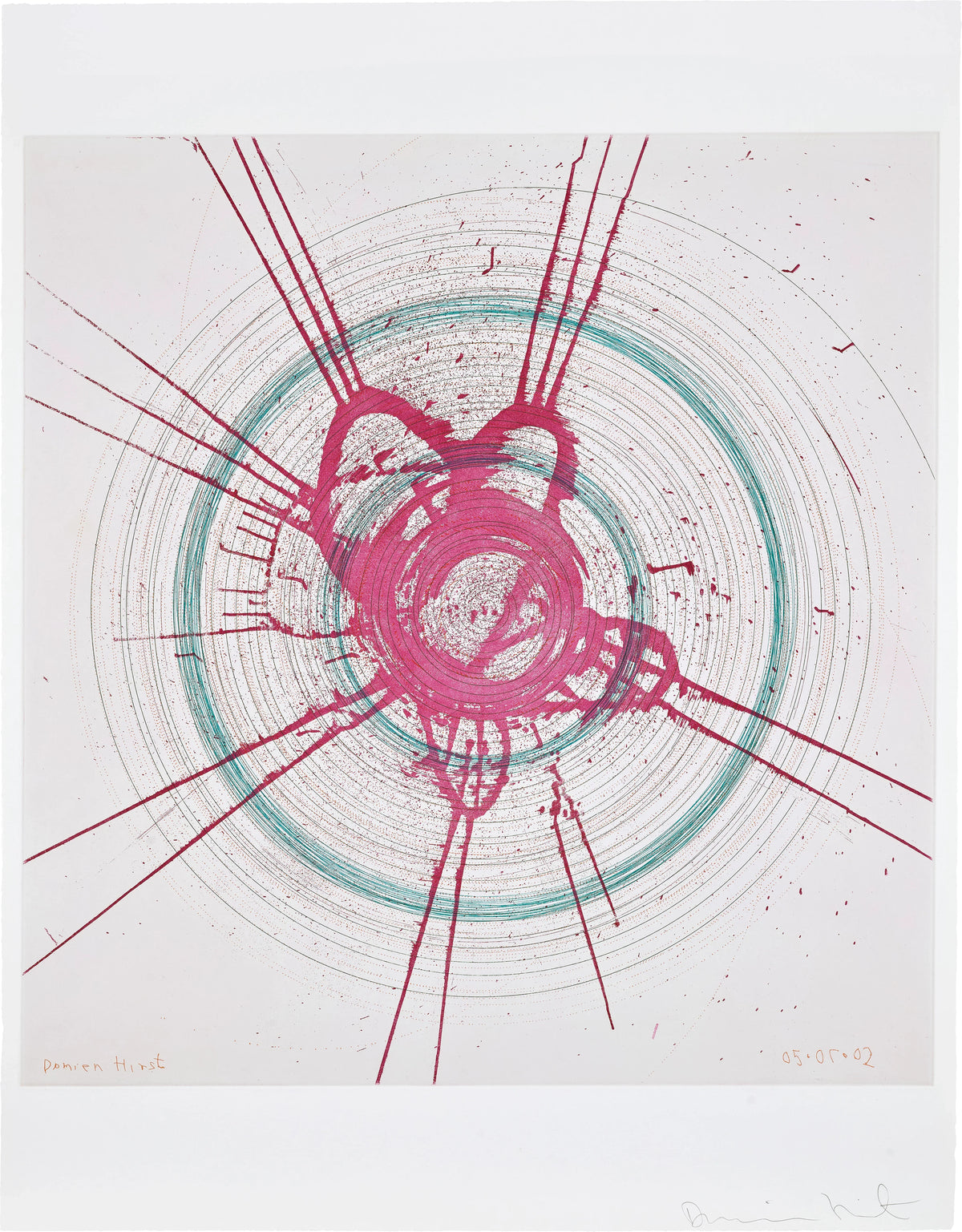 Global a-go-go - for Joe, 2002 by Damien Hirst