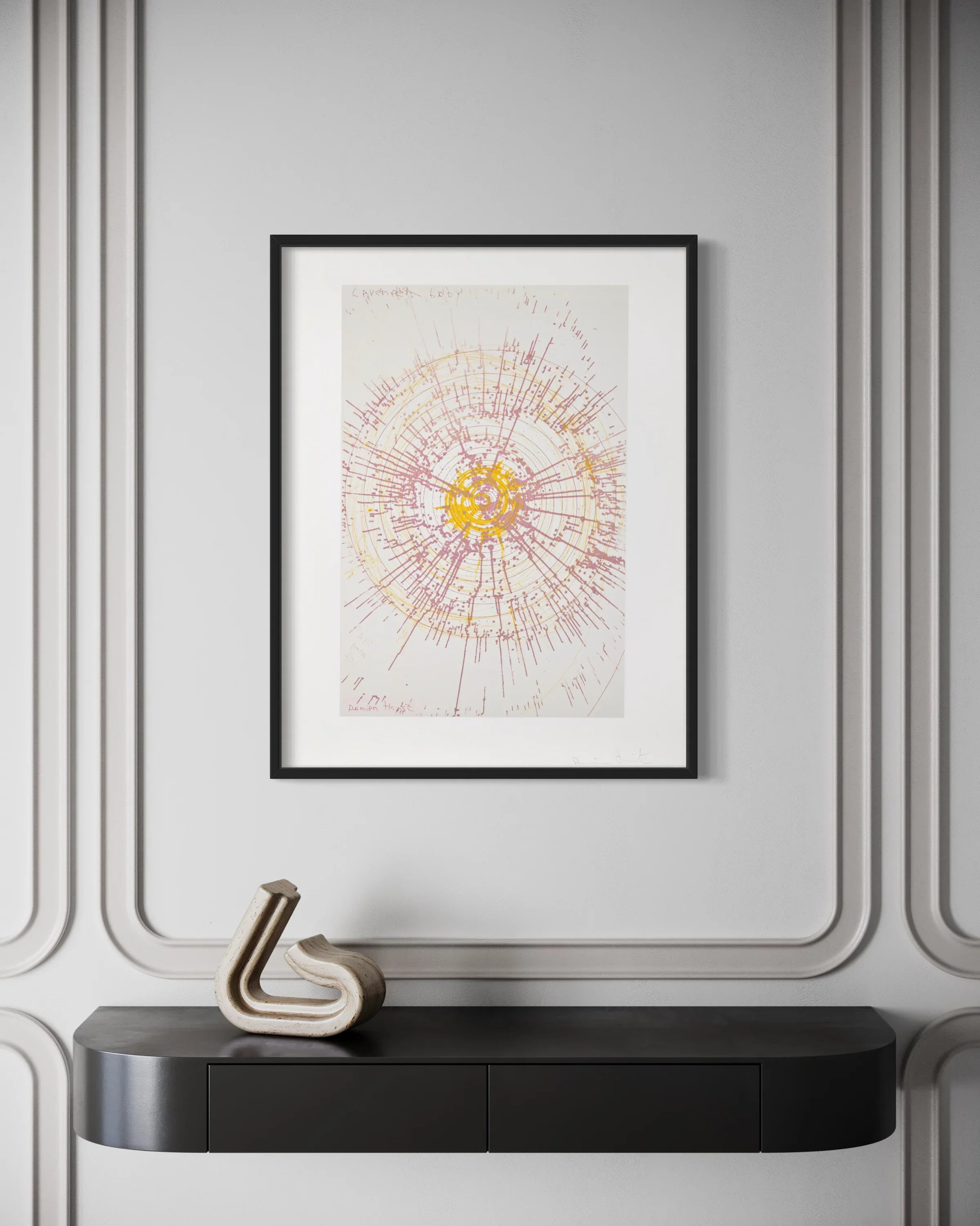 Lavender baby, 2002 by Damien Hirst