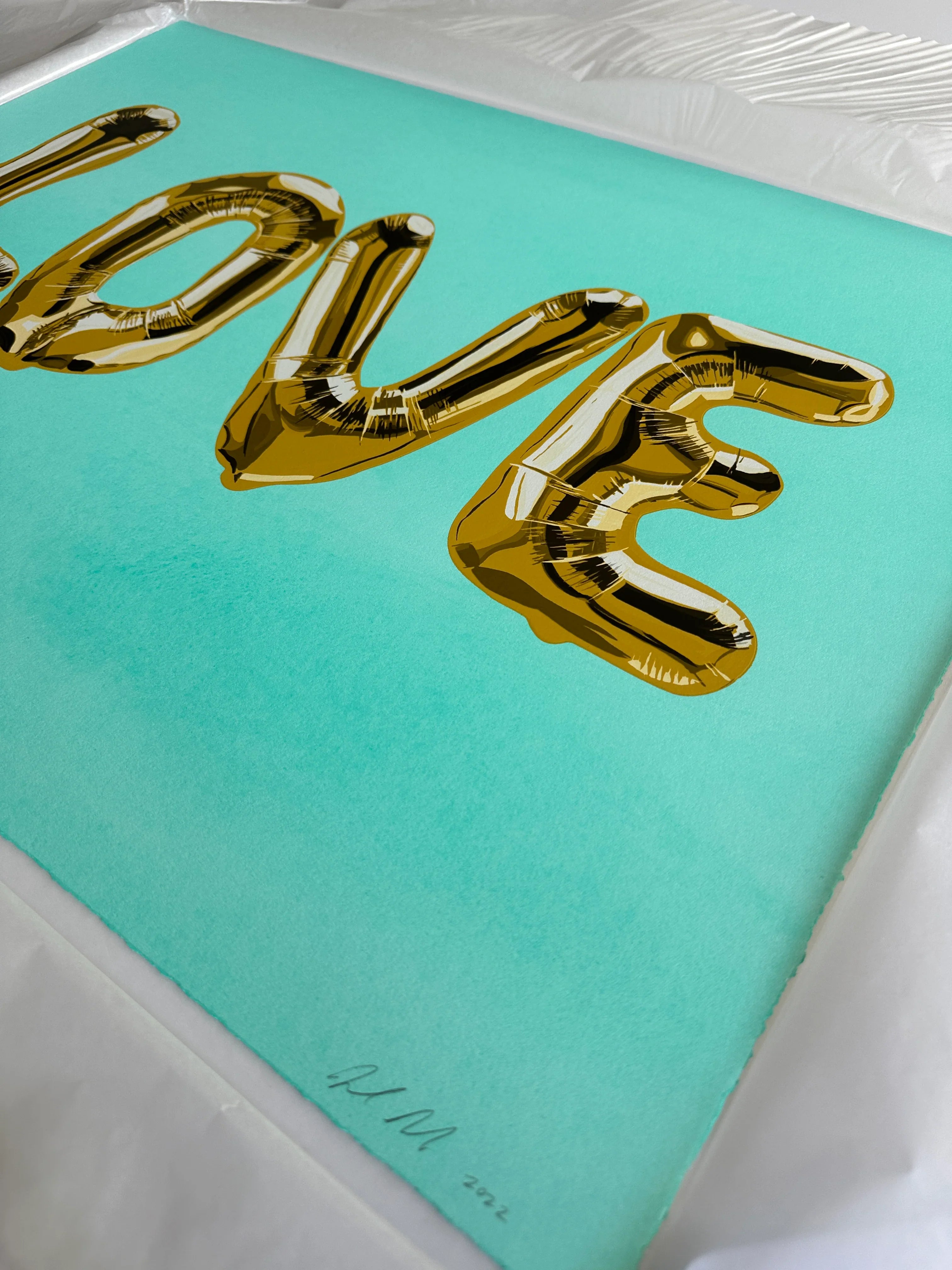 Gold Love, from Chrome Love Gold Love by Joel Mesler