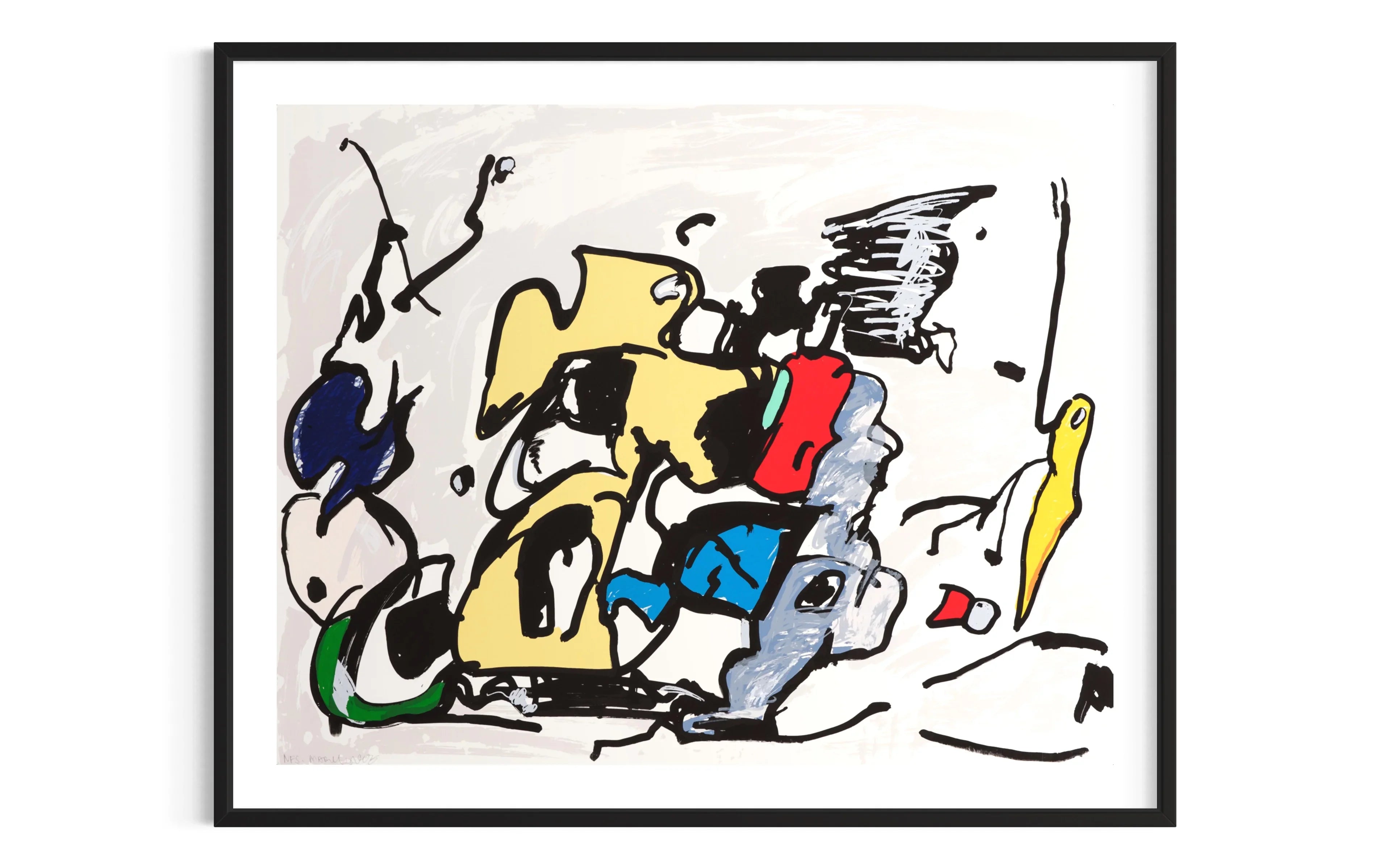 After Bay Area, Early 90s, 2016 by Eddie Martinez