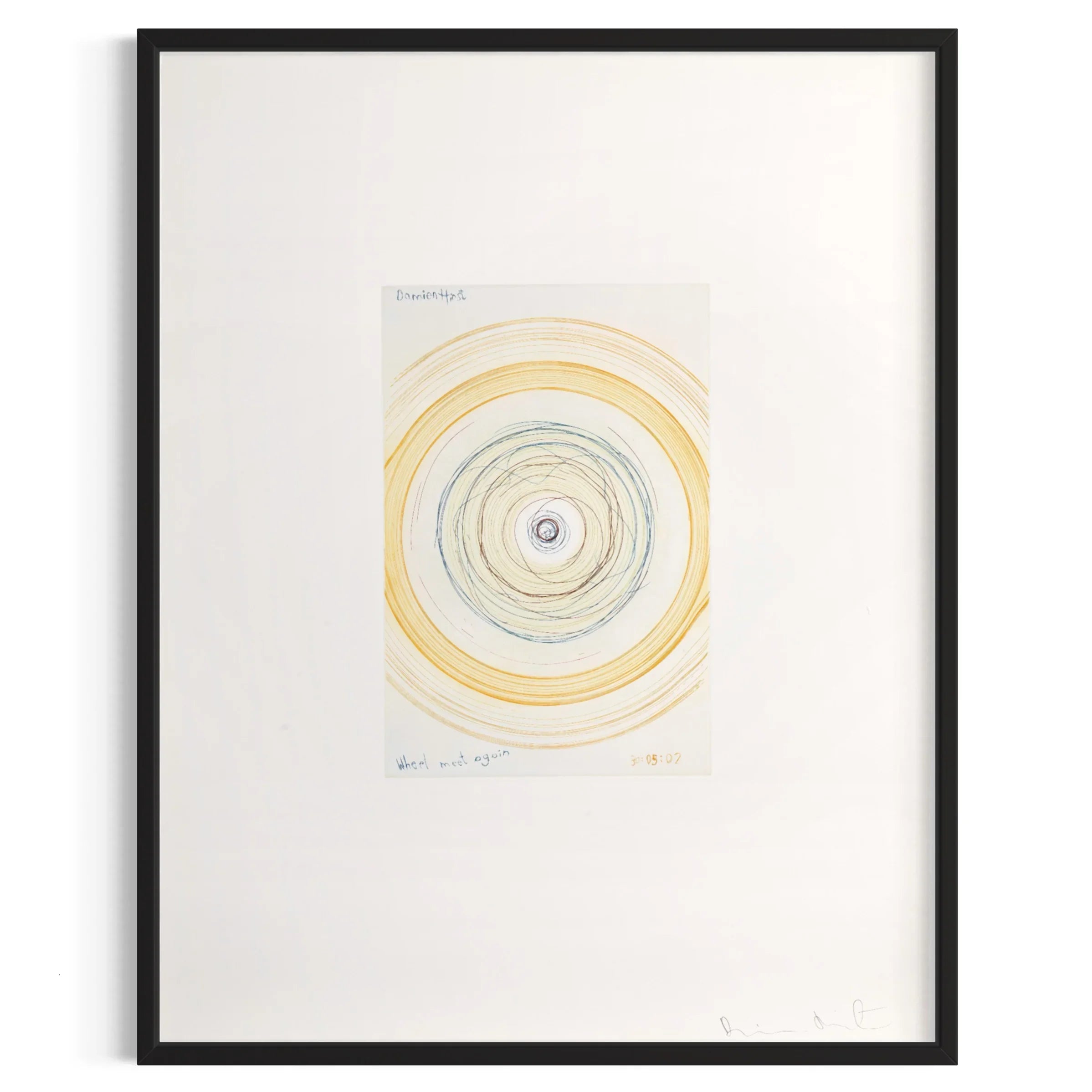 Wheel meet again, 2002 by Damien Hirst