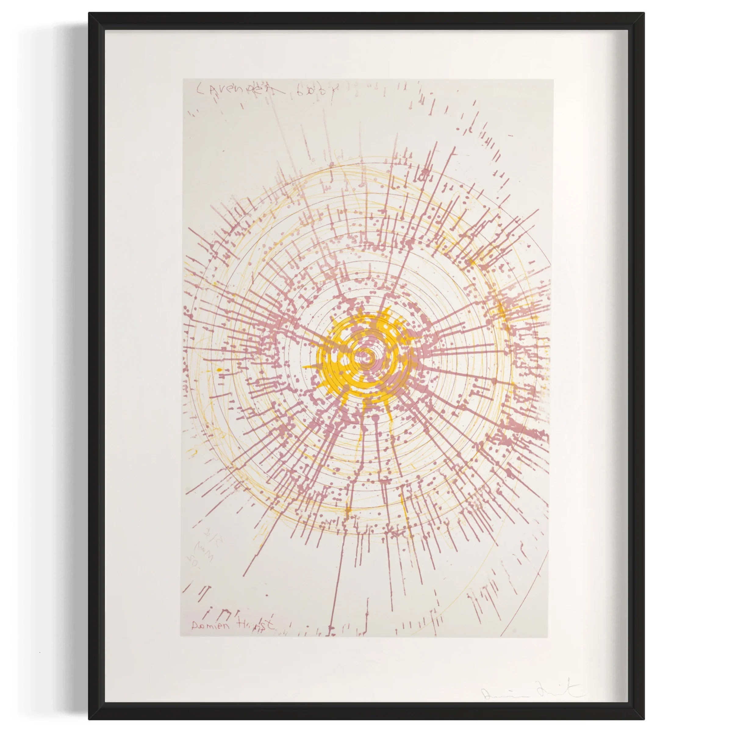 Lavender baby, 2002 by Damien Hirst