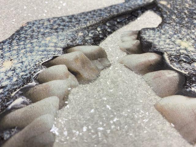 For the love of god front (white), 2011 by Damien Hirst