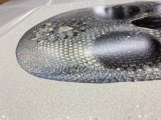 For the love of god front (white), 2011 by Damien Hirst