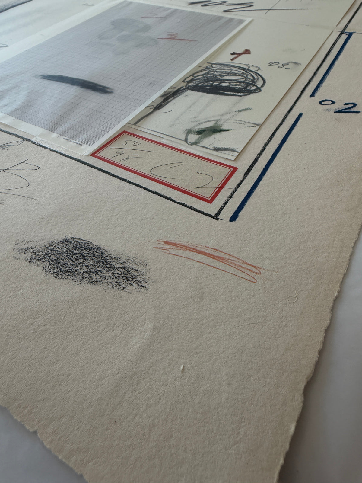 Plate III, from Natural History Part I: Mushrooms, 1974 by Cy Twombly