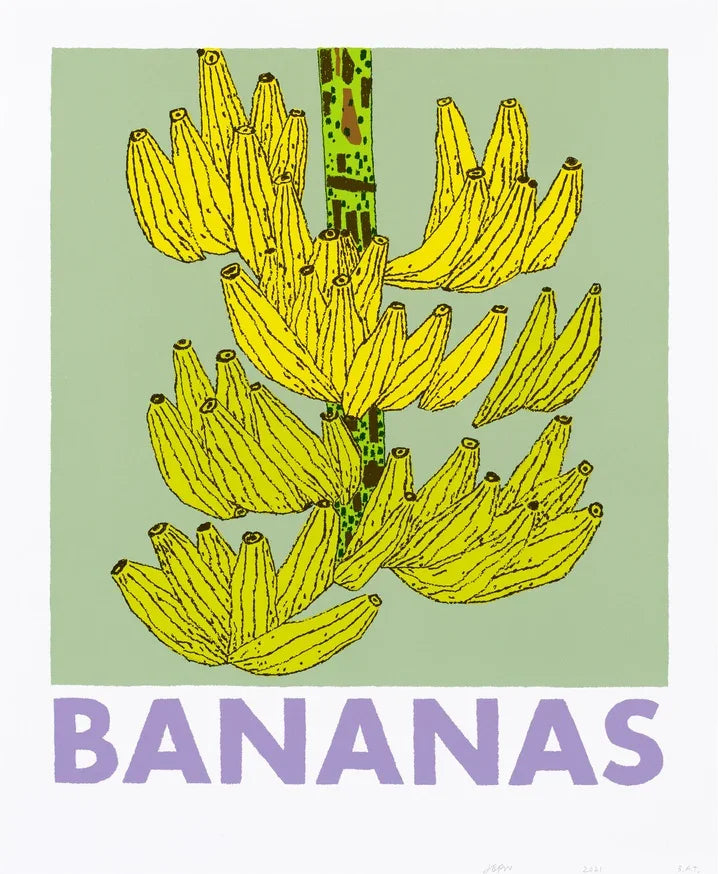 Bananas, 2021 by Jonas Wood