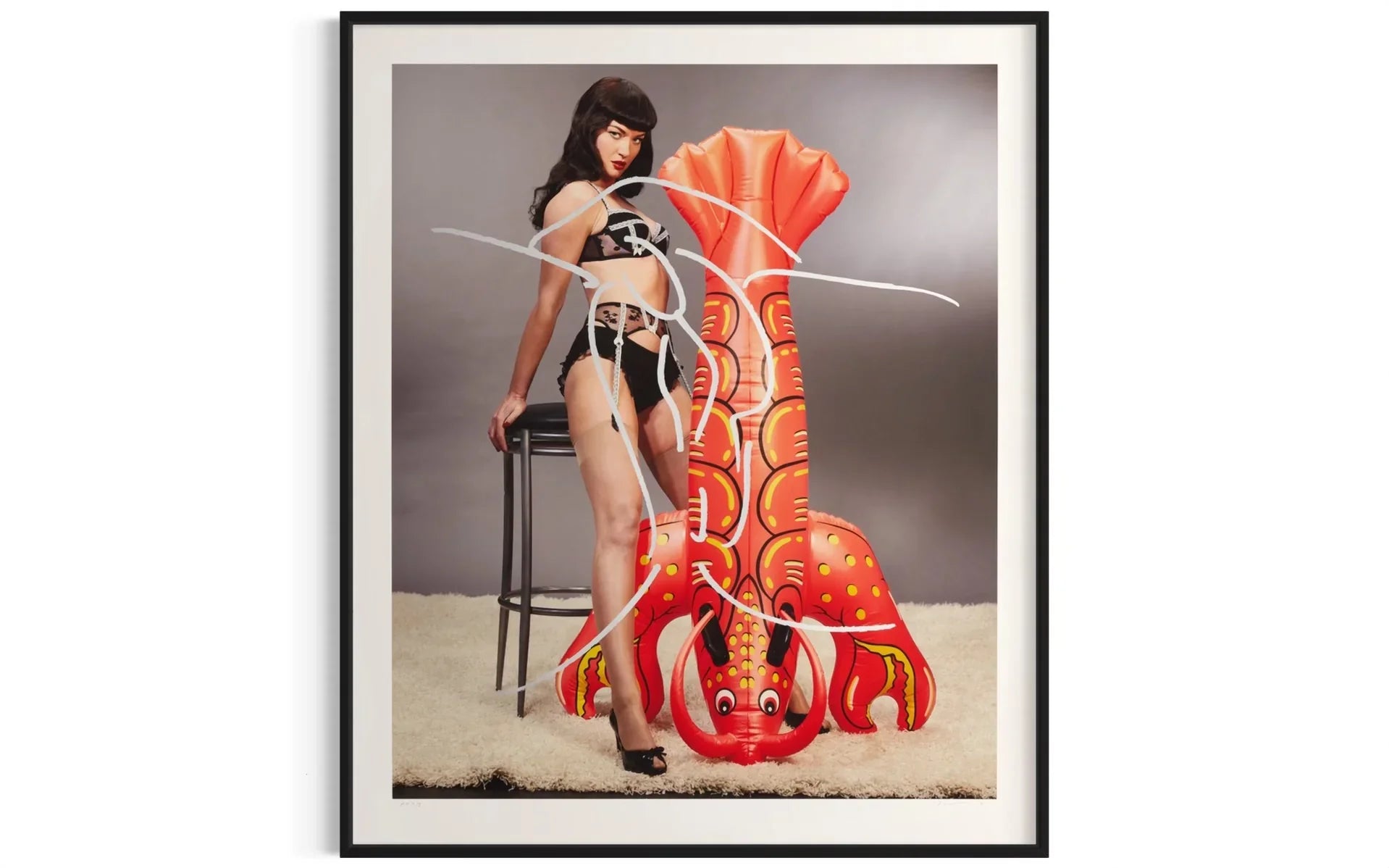 Girl with Lobster, 2014 by Jeff Koons