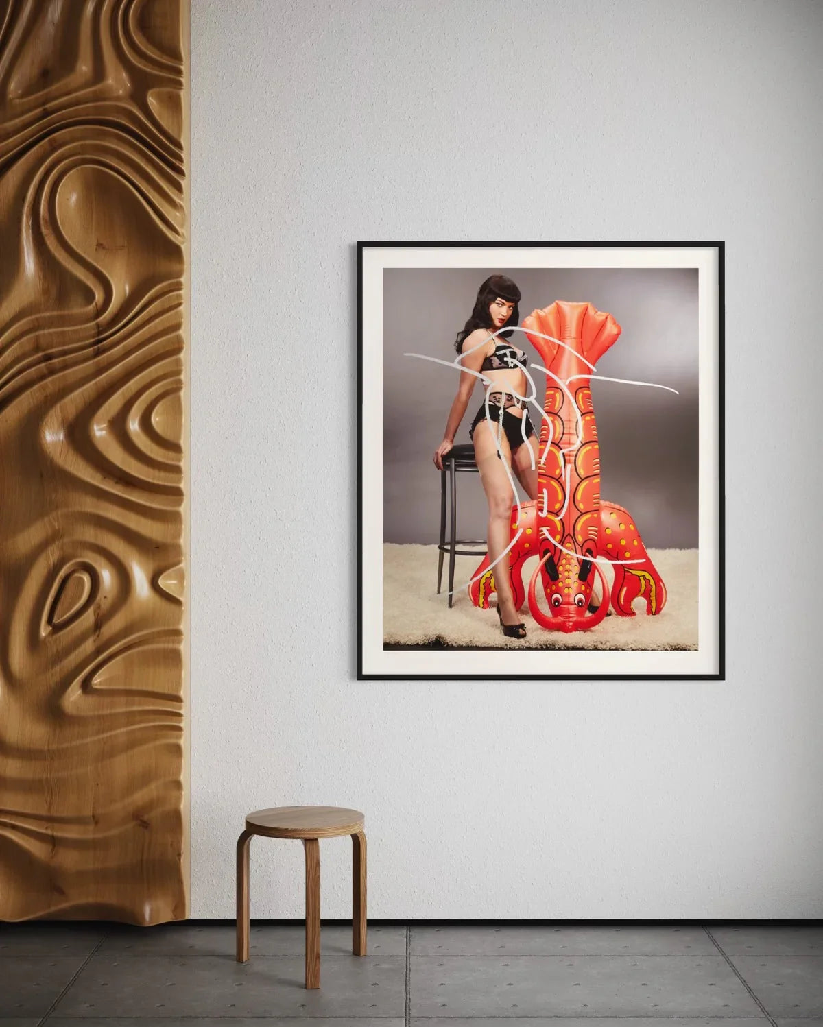 Girl with Lobster, 2014 by Jeff Koons