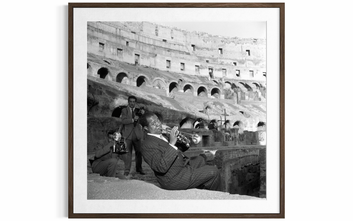 Louis Armstrong (The King Of Jazz), 1949 by Slim Aarons