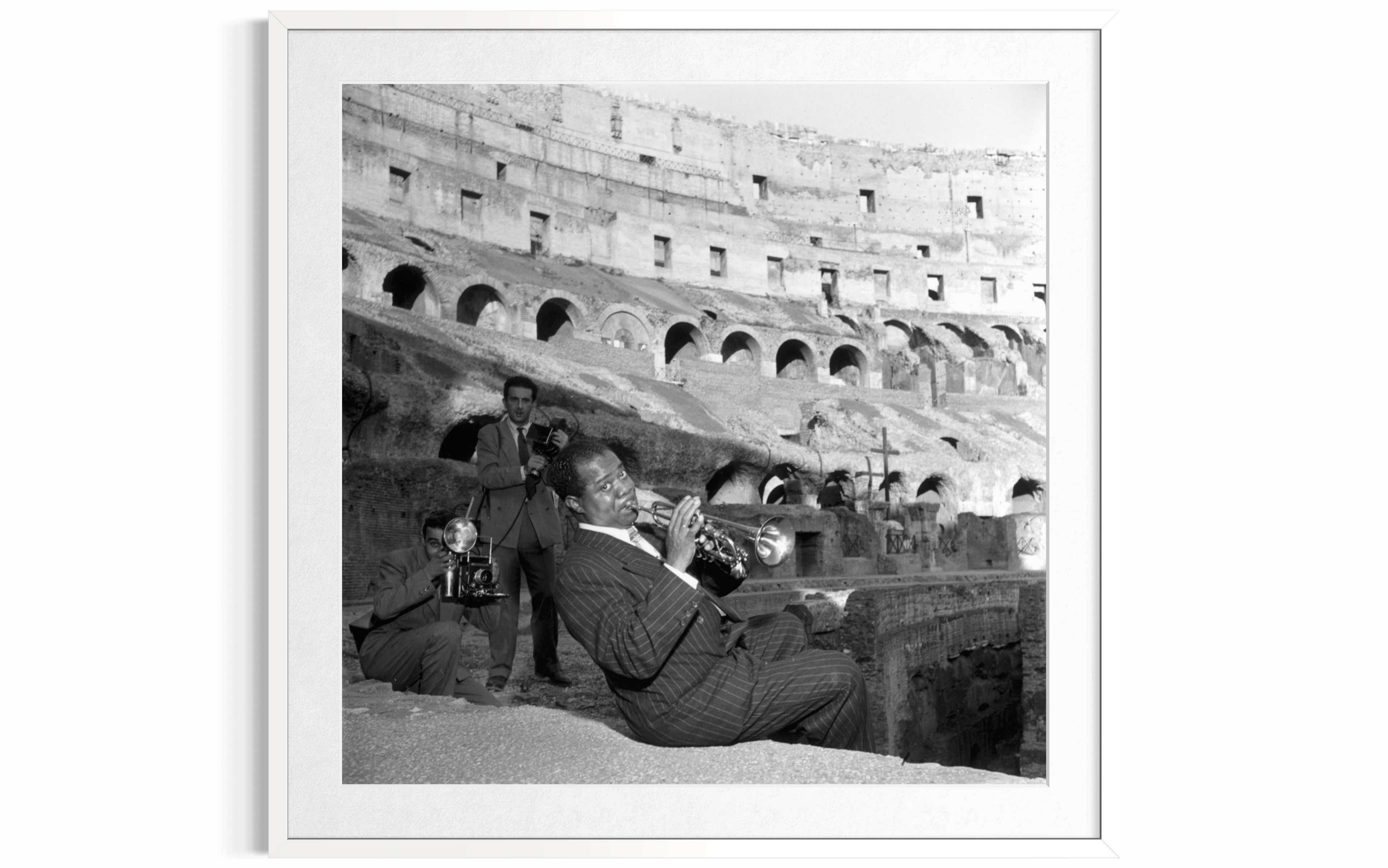 Louis Armstrong (The King Of Jazz), 1949 by Slim Aarons