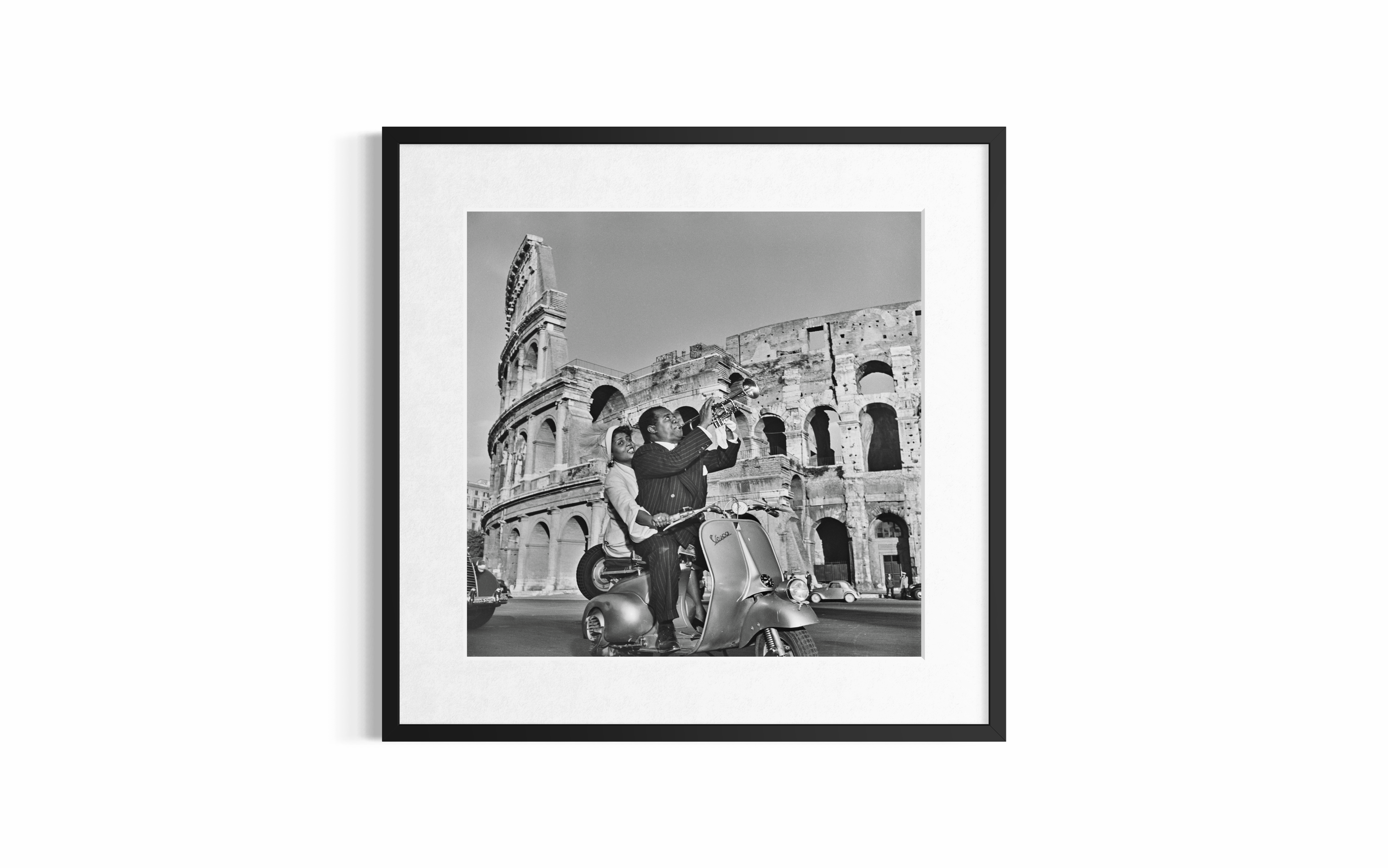 Louis Armstrong (Dixieland In Rome), 1948 by Slim Aarons