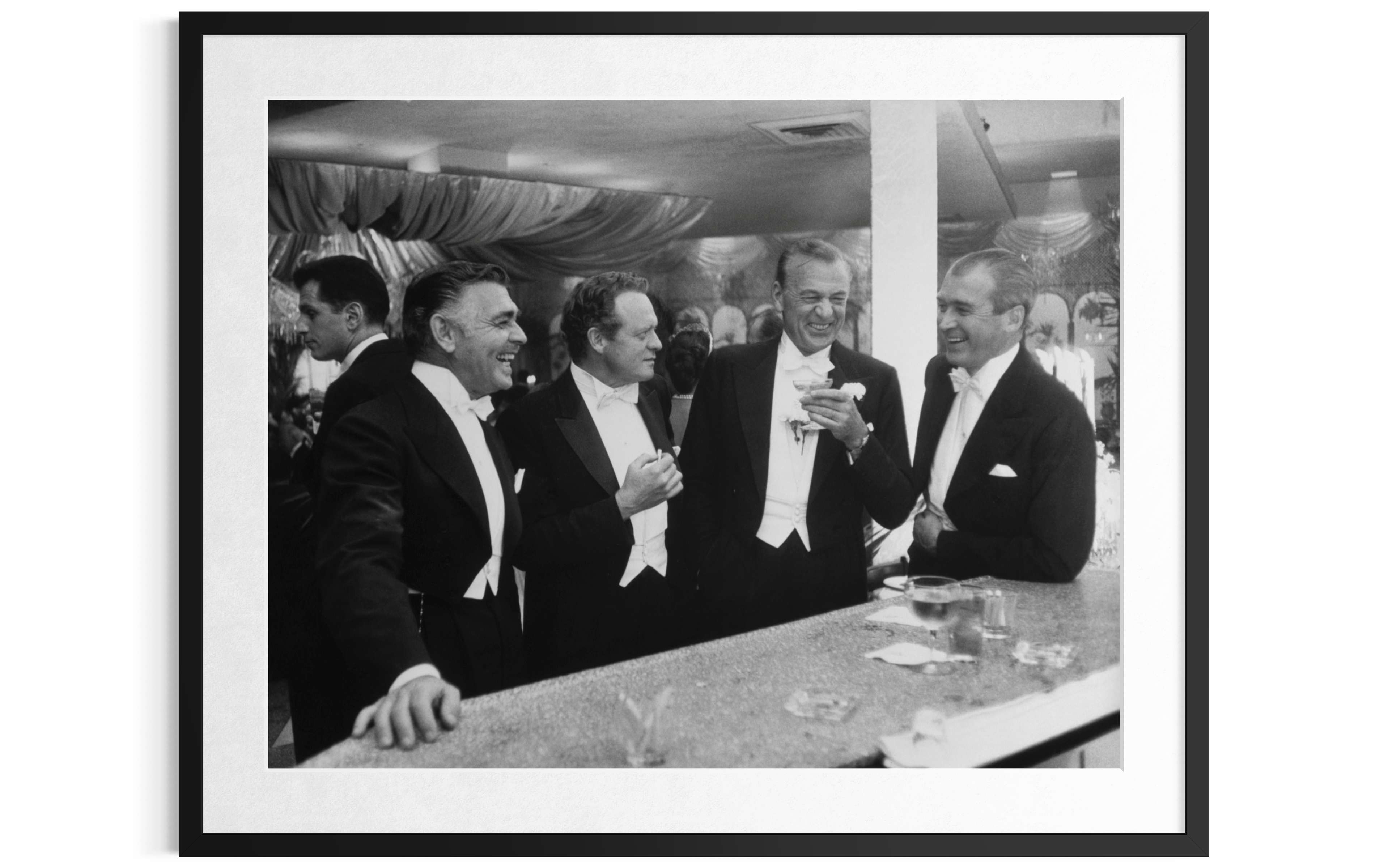 Kings of Hollywood, 1957 by Slim Aarons