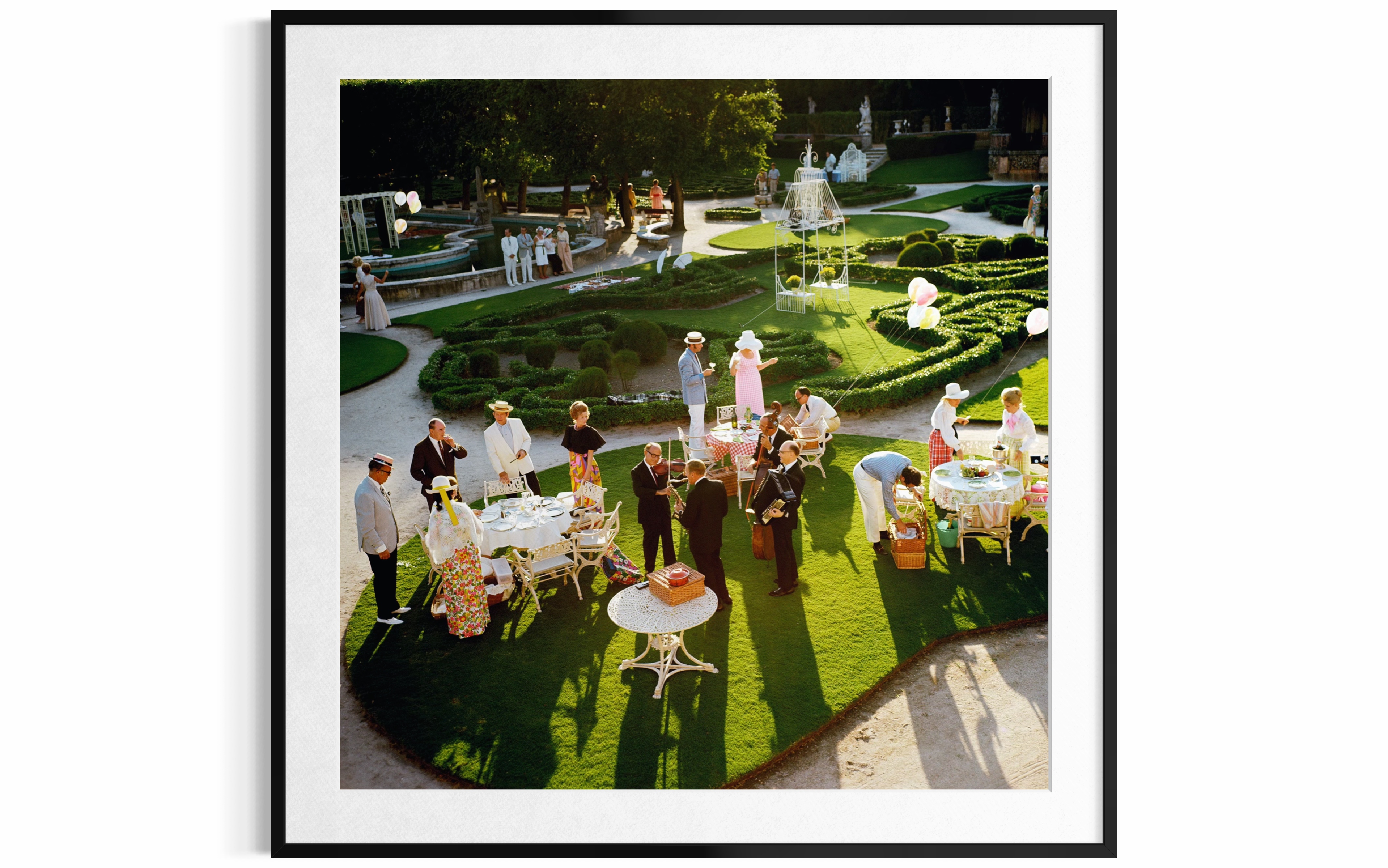 Garden Party (Miami), 1970 by Slim Aarons