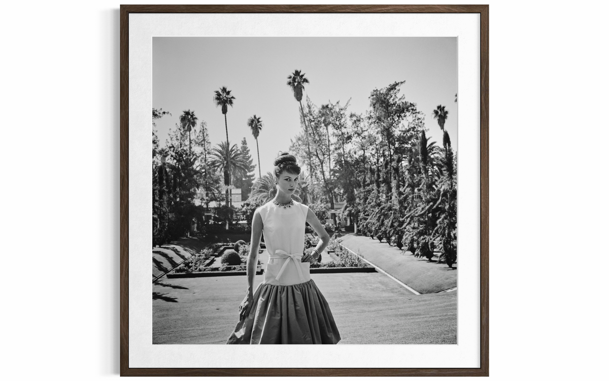 Gretchen Van de Kamp Ward In Gustave Tassell (Beverly Hills), 1960 by Slim Aarons