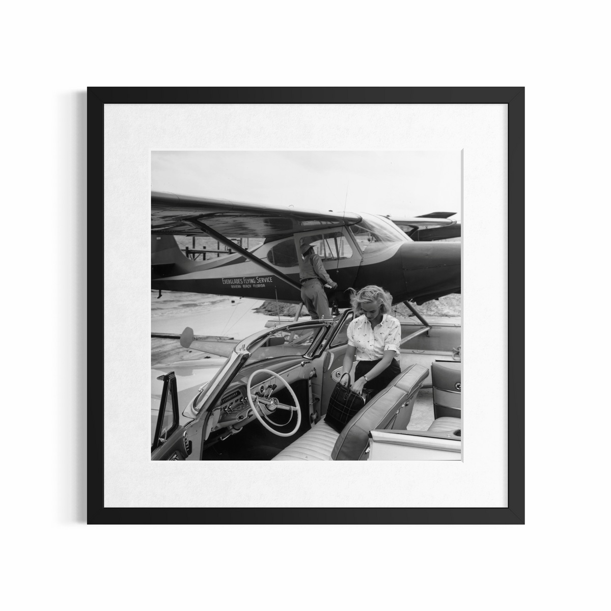 Private Transport, 1954 by Slim Aarons