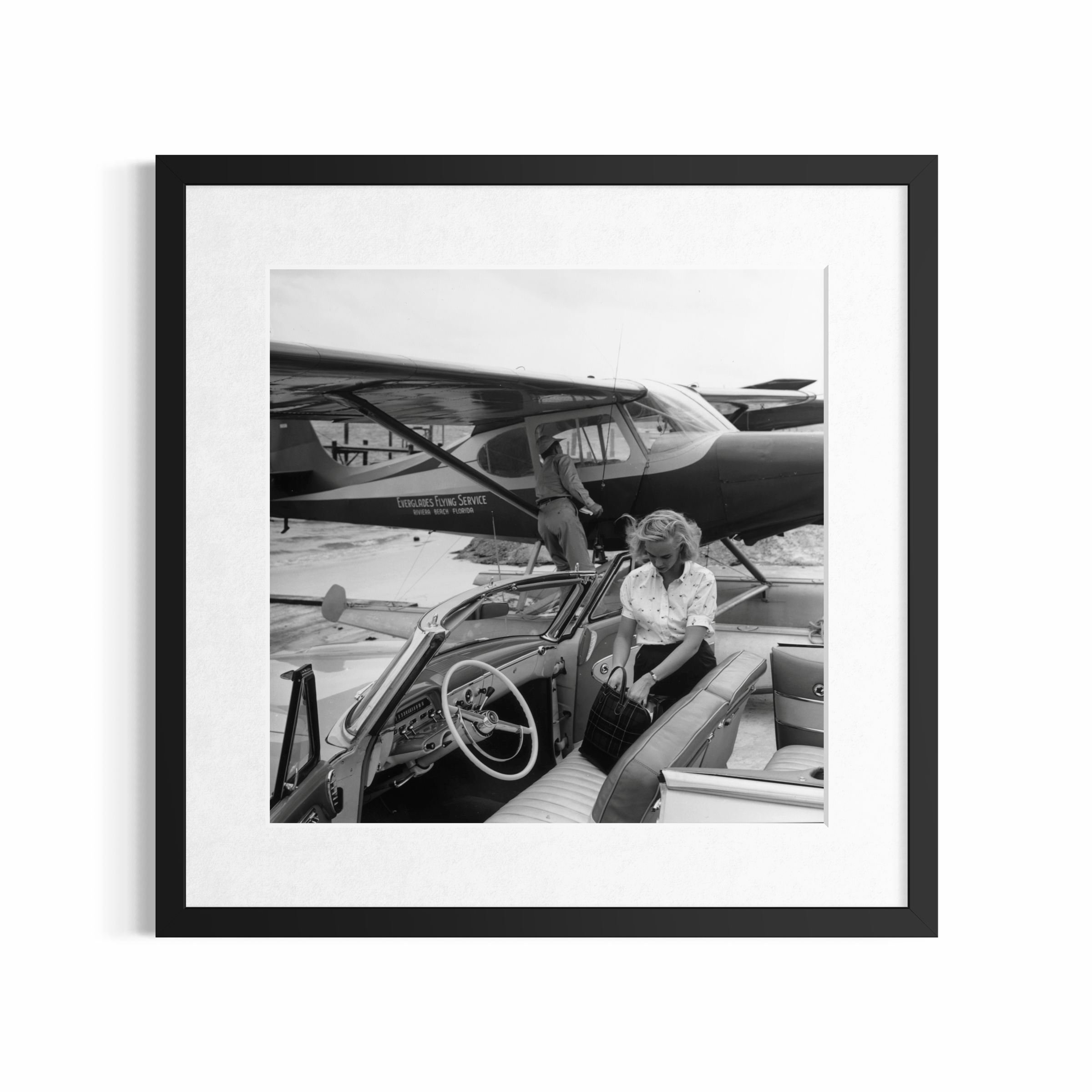 Private Transport, 1954 by Slim Aarons