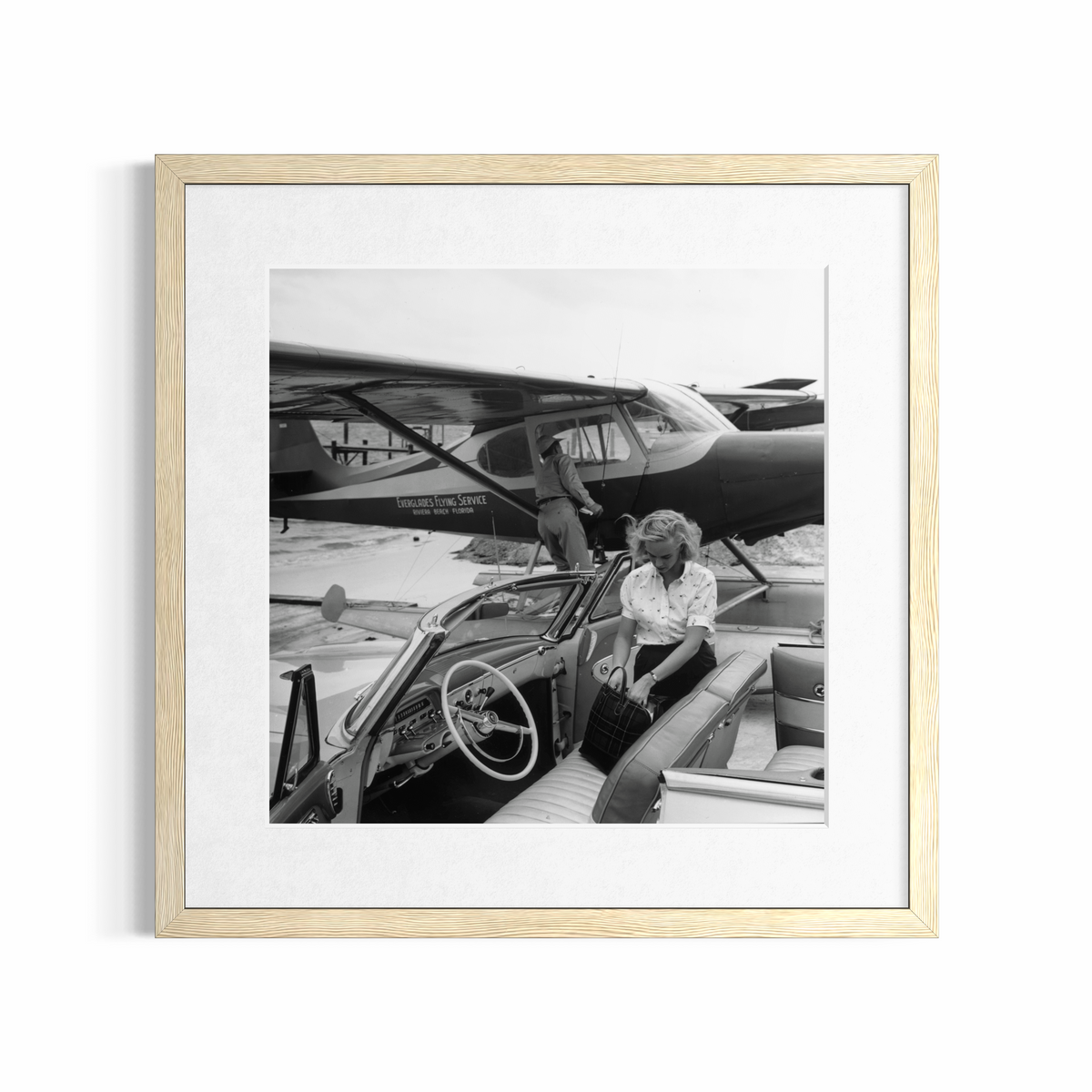 Private Transport, 1954 by Slim Aarons