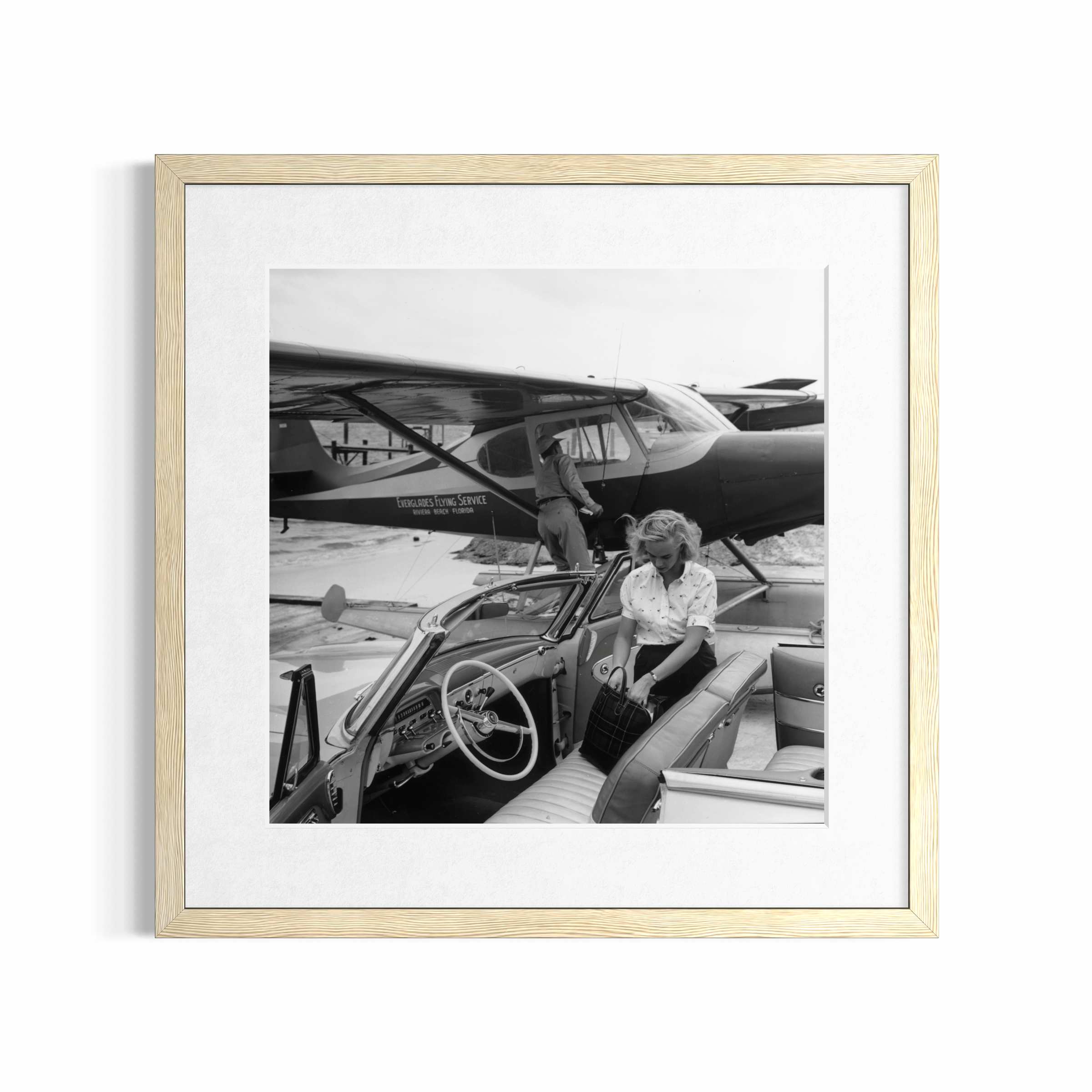 Private Transport, 1954 by Slim Aarons