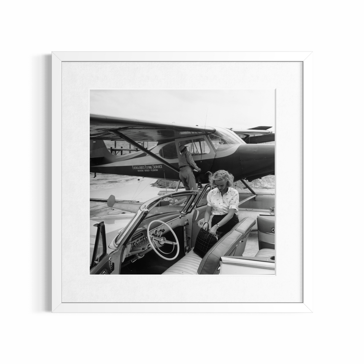 Private Transport, 1954 by Slim Aarons