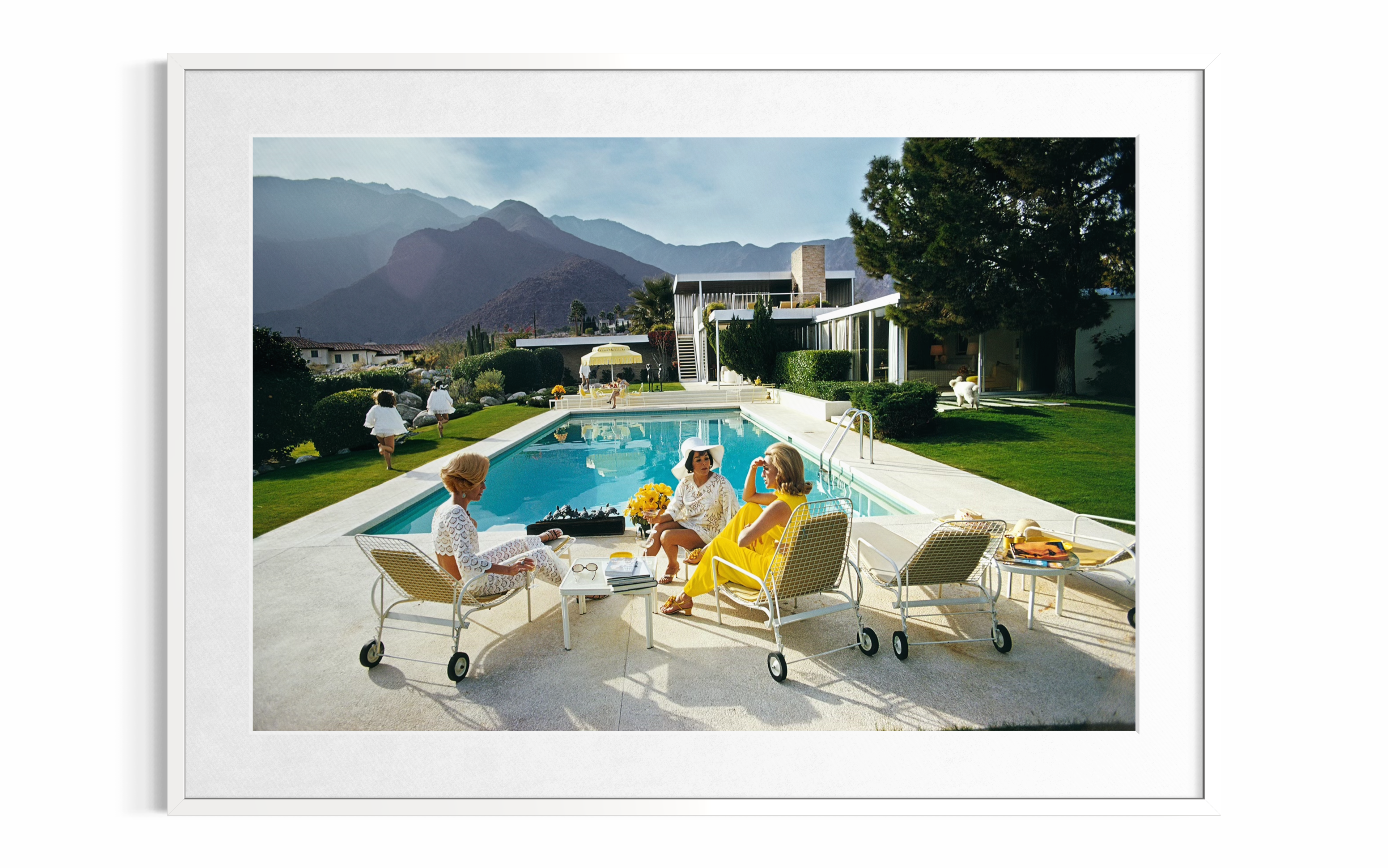 Poolside Gaze (Palm Springs), 1970 by Slim Aarons