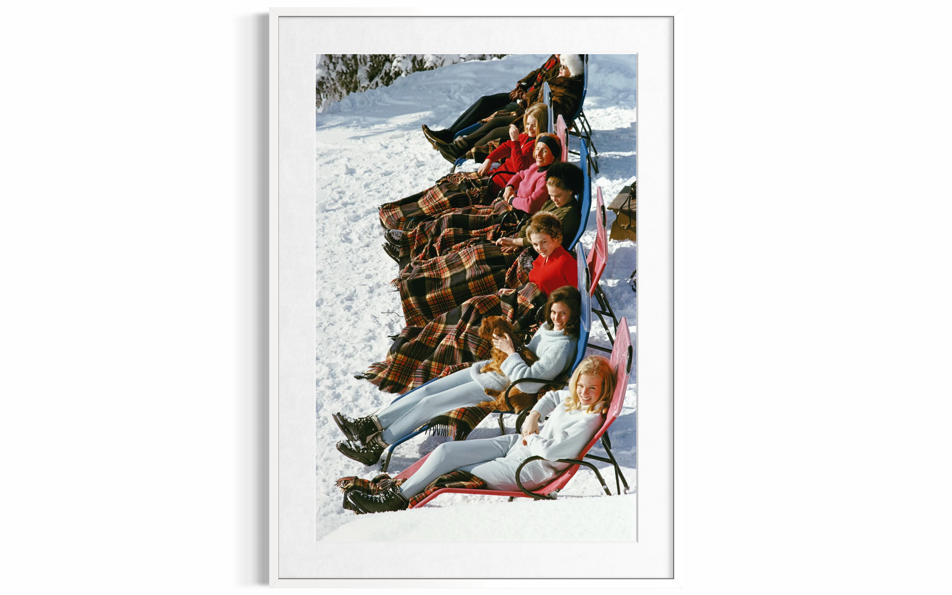 Apres Ski (Gstaad), 1963 by Slim Aarons