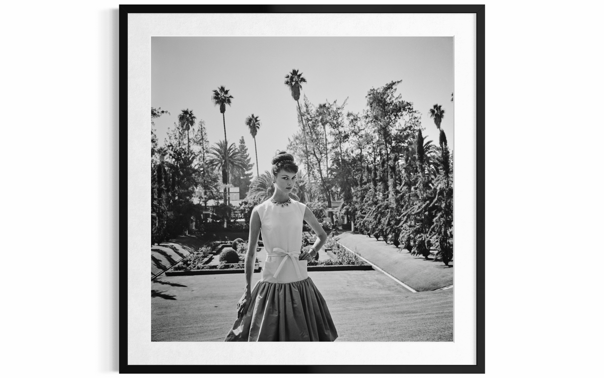 Gretchen Van de Kamp Ward In Gustave Tassell (Beverly Hills), 1960 by Slim Aarons