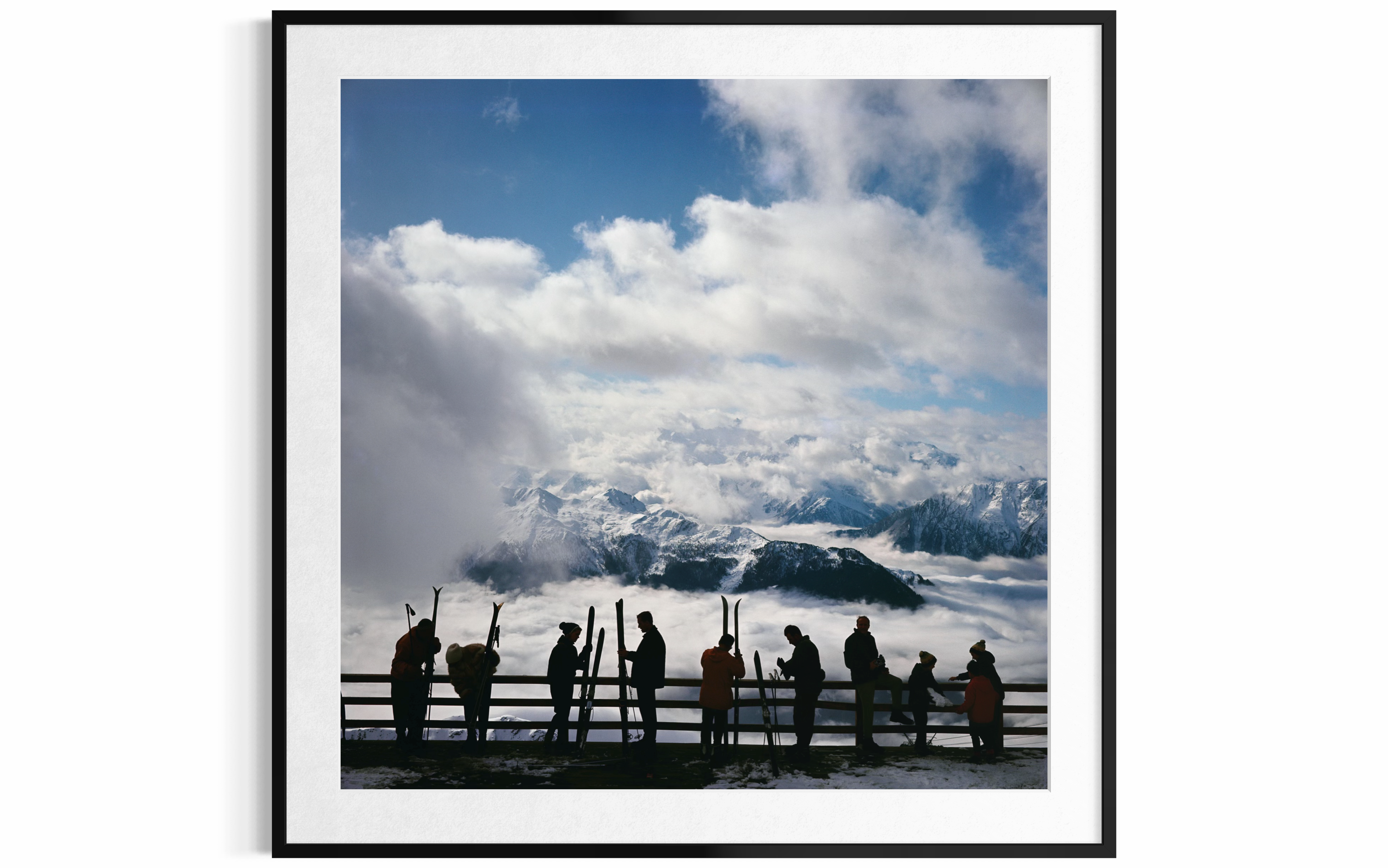 Verbier View (Switzerland), 1964 by Slim Aarons