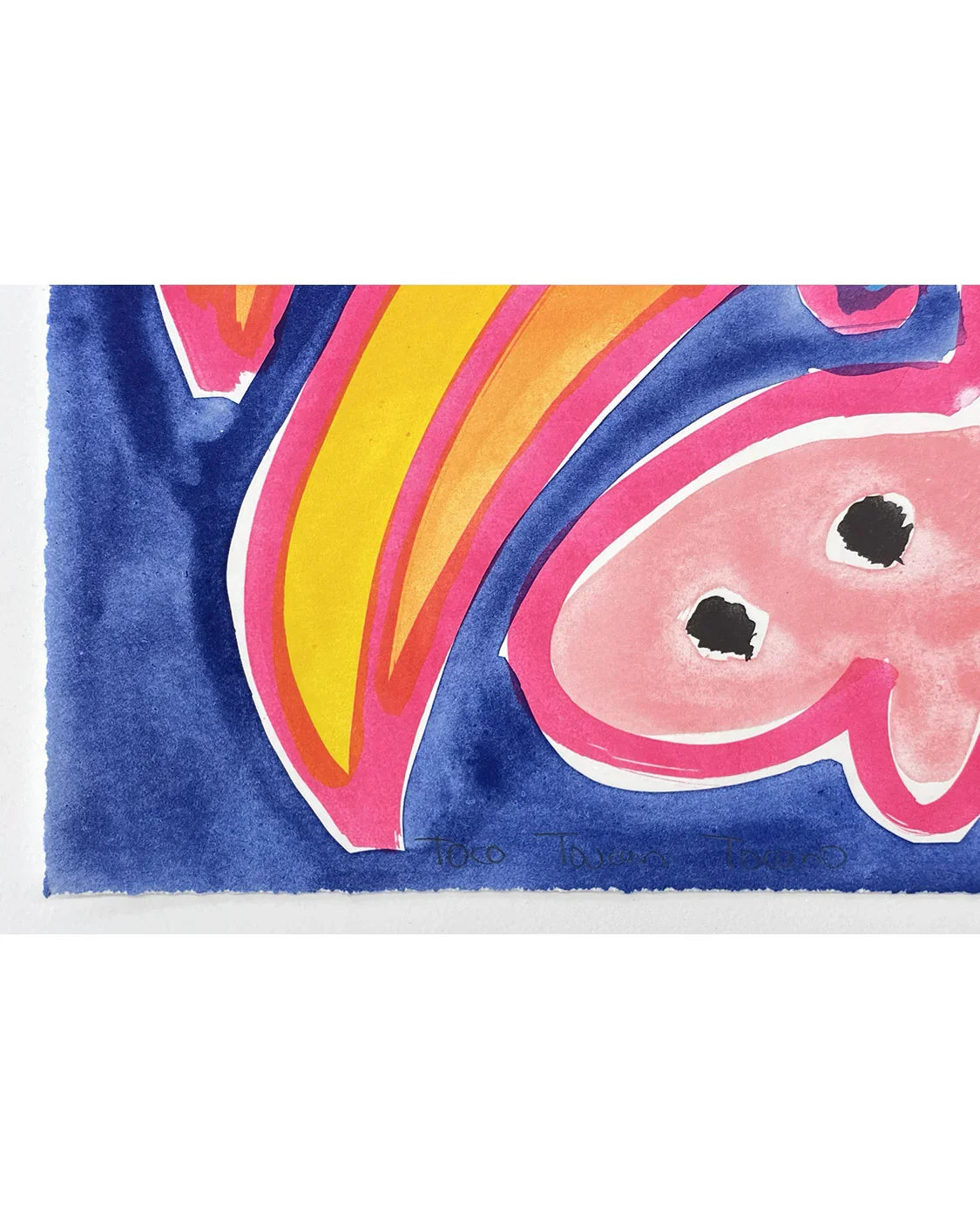 Toco Toucan Toucano, 2020 by Katherine Bernhardt