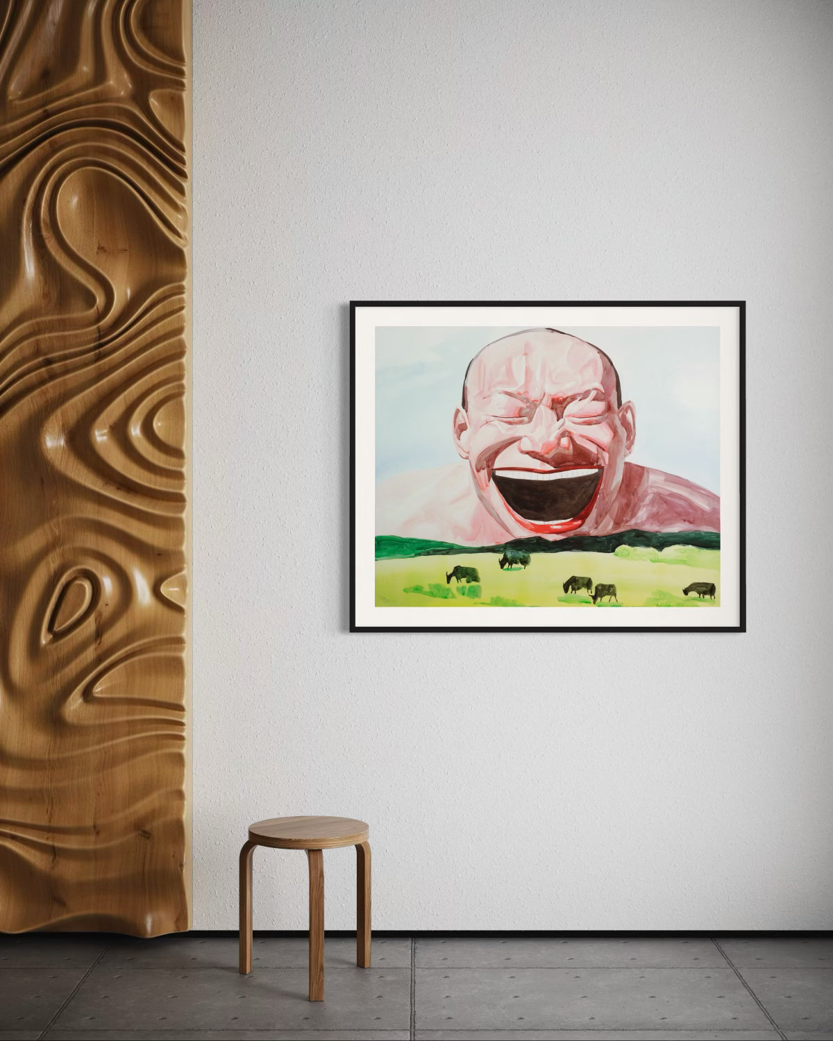 Untitled (Smile-ism No. 8), 2006 by Yue Minjun