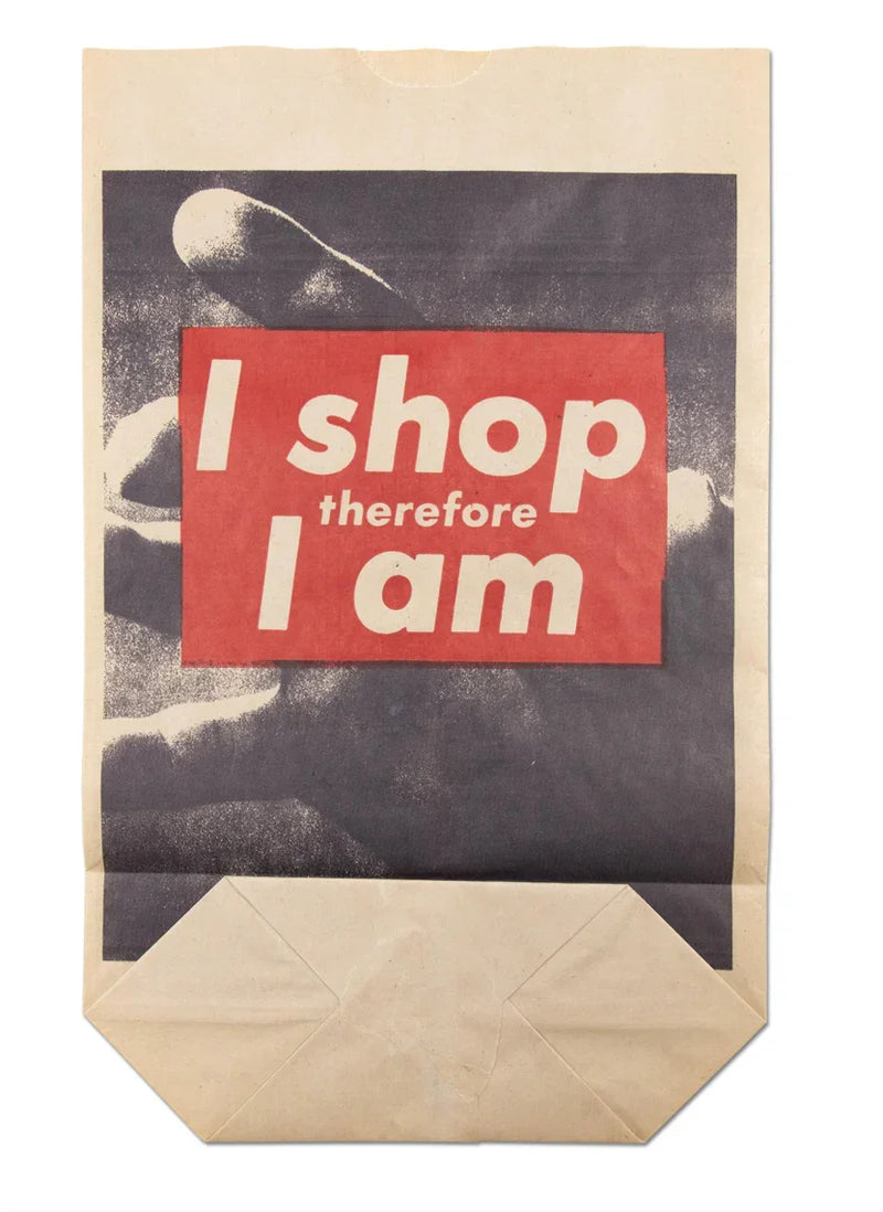 I Shop Therefore I Am, 1990 by Barbara Kruger