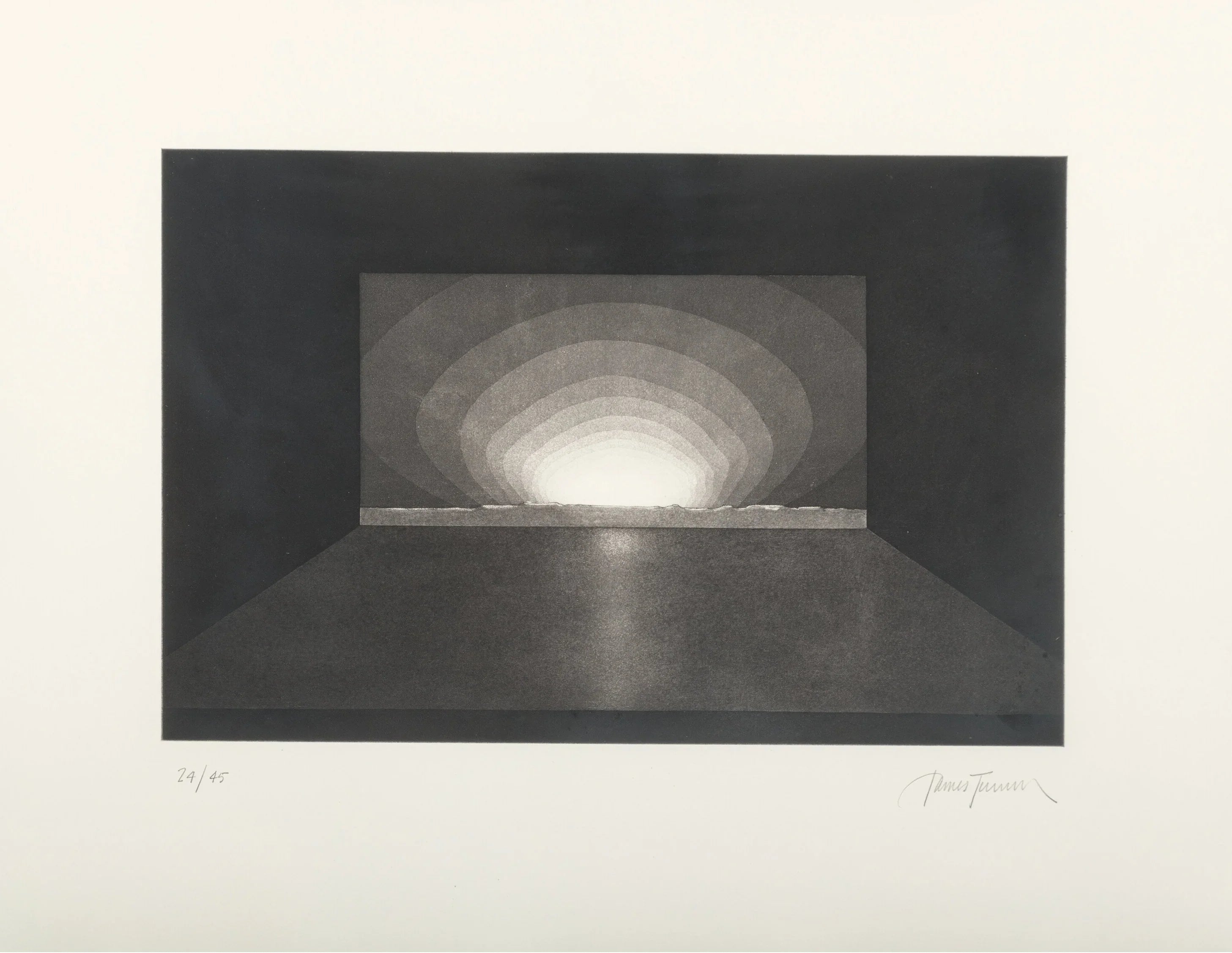 Deep Sky (Complete portfolio of 7), 1984 by James Turrell