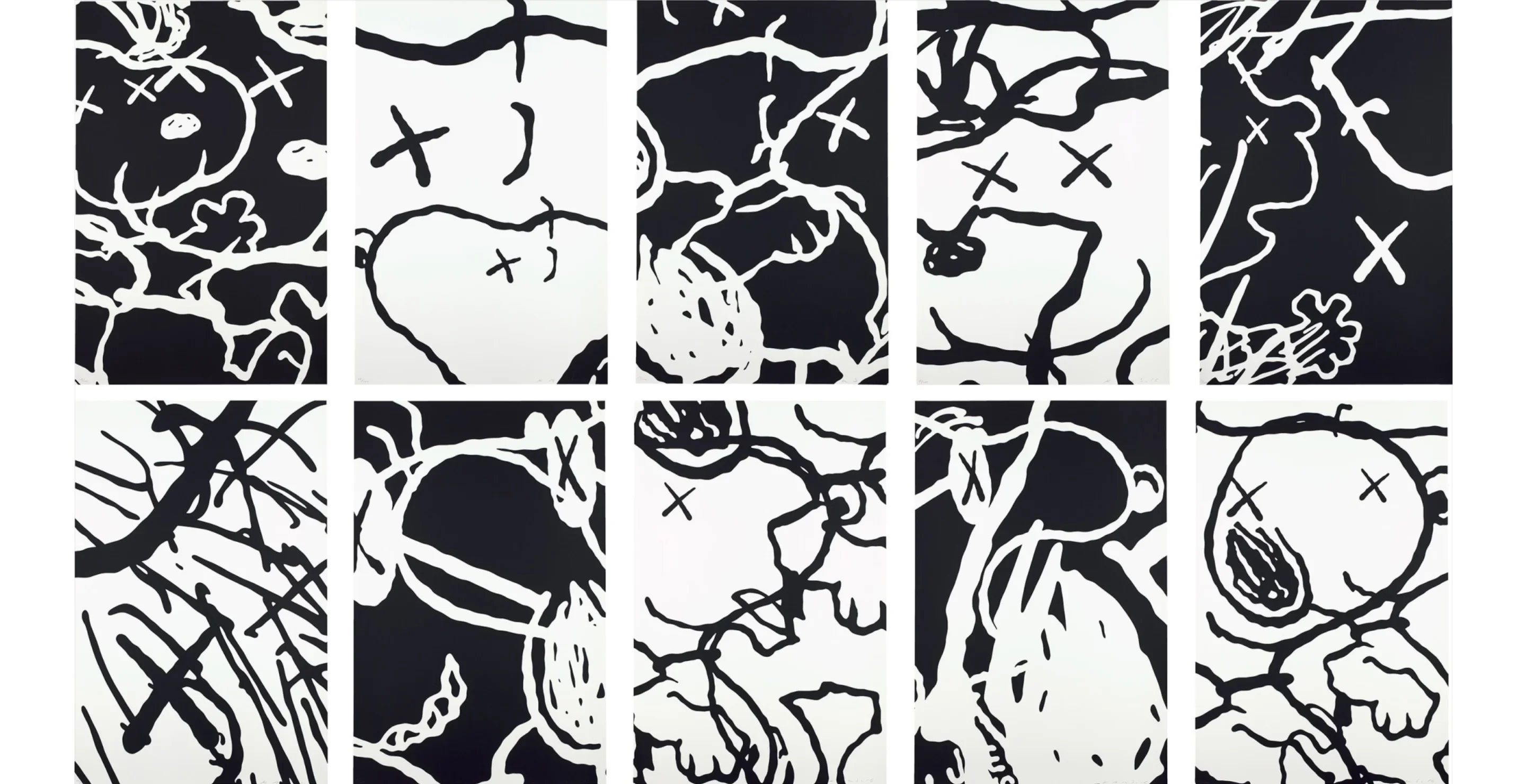 Man's Best Friend (Plate #7), 2016 by Kaws