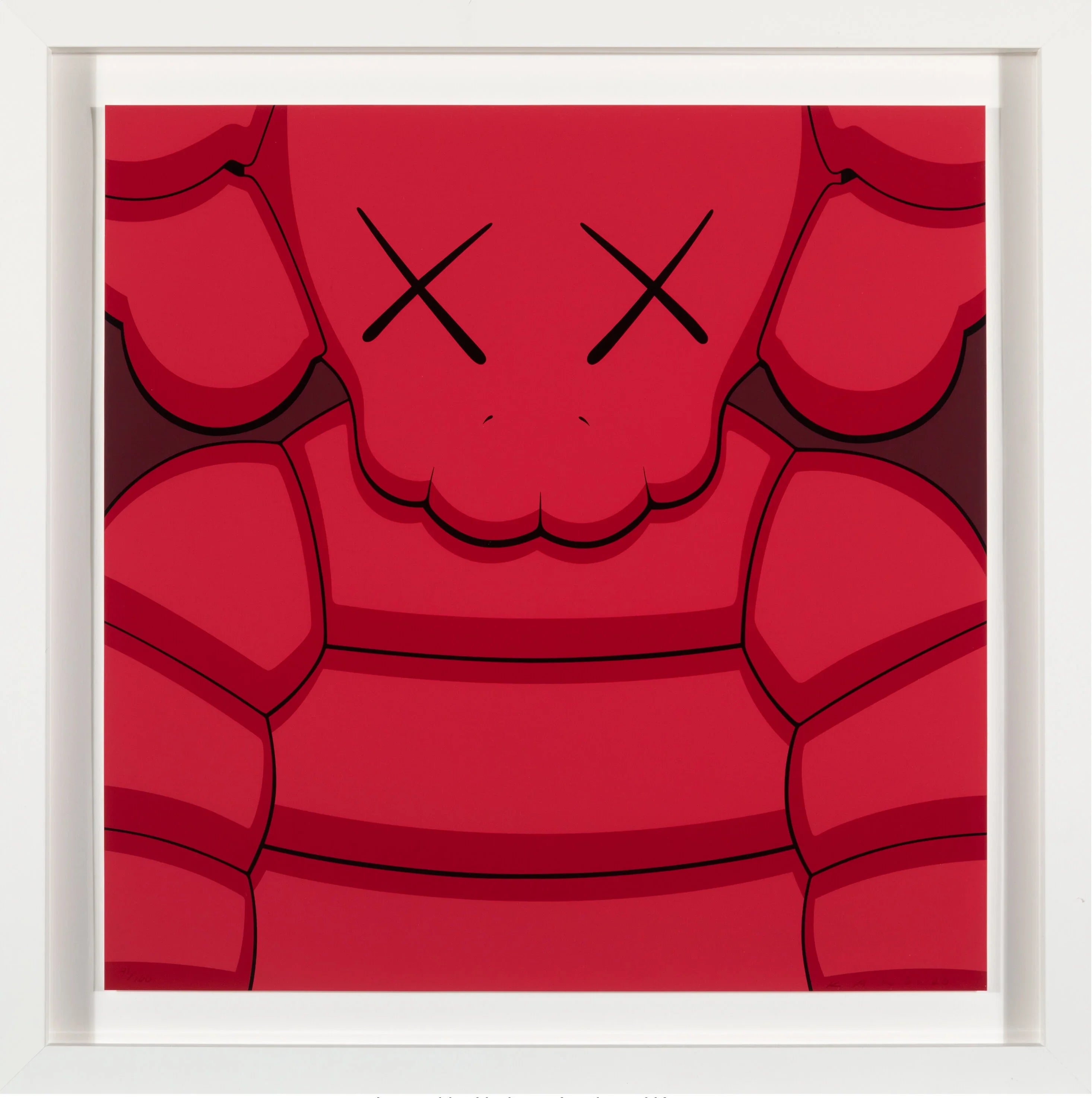 What Party (Red), 2020 by Kaws