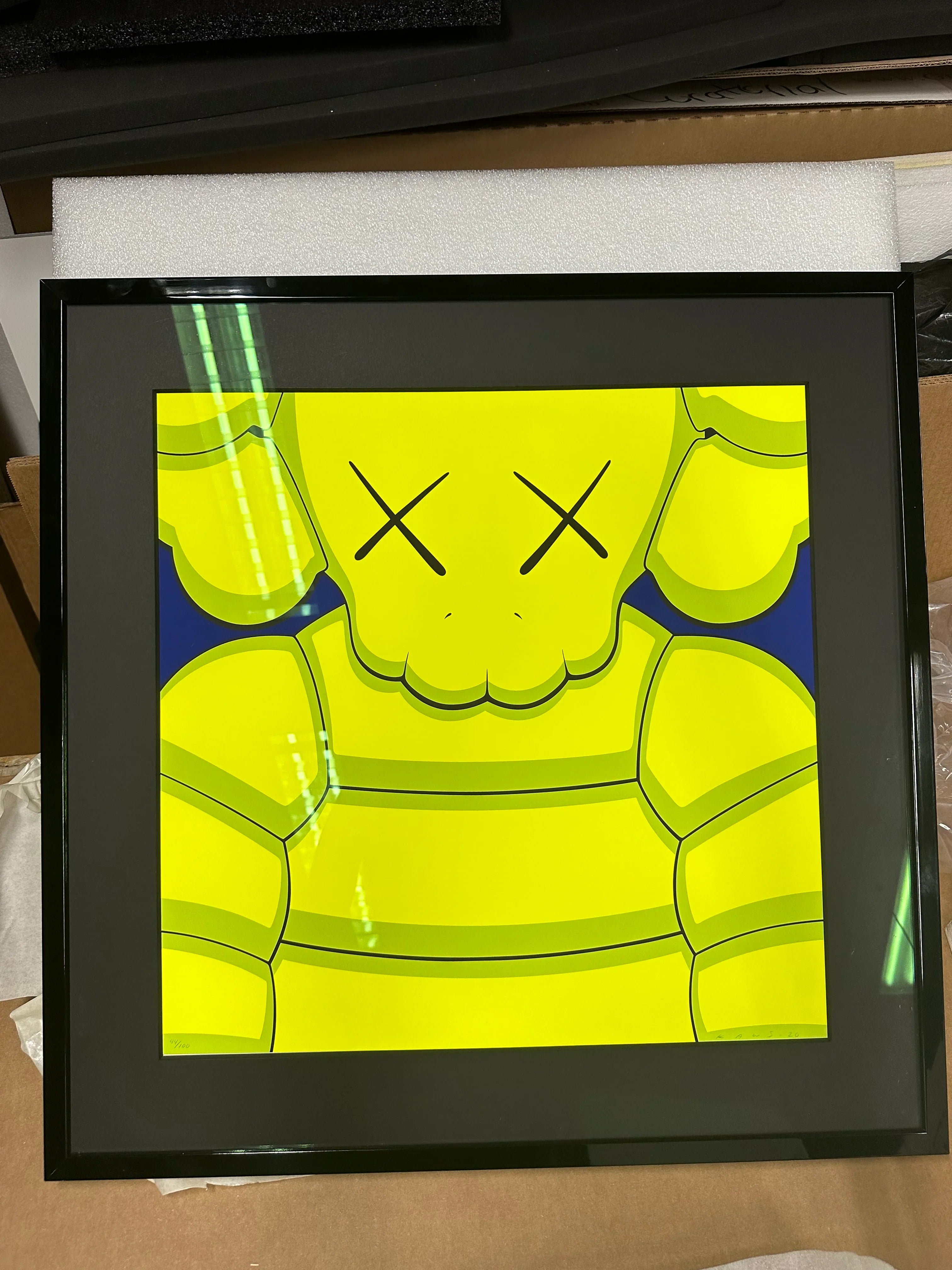 What Party (Yellow), 2020 by Kaws