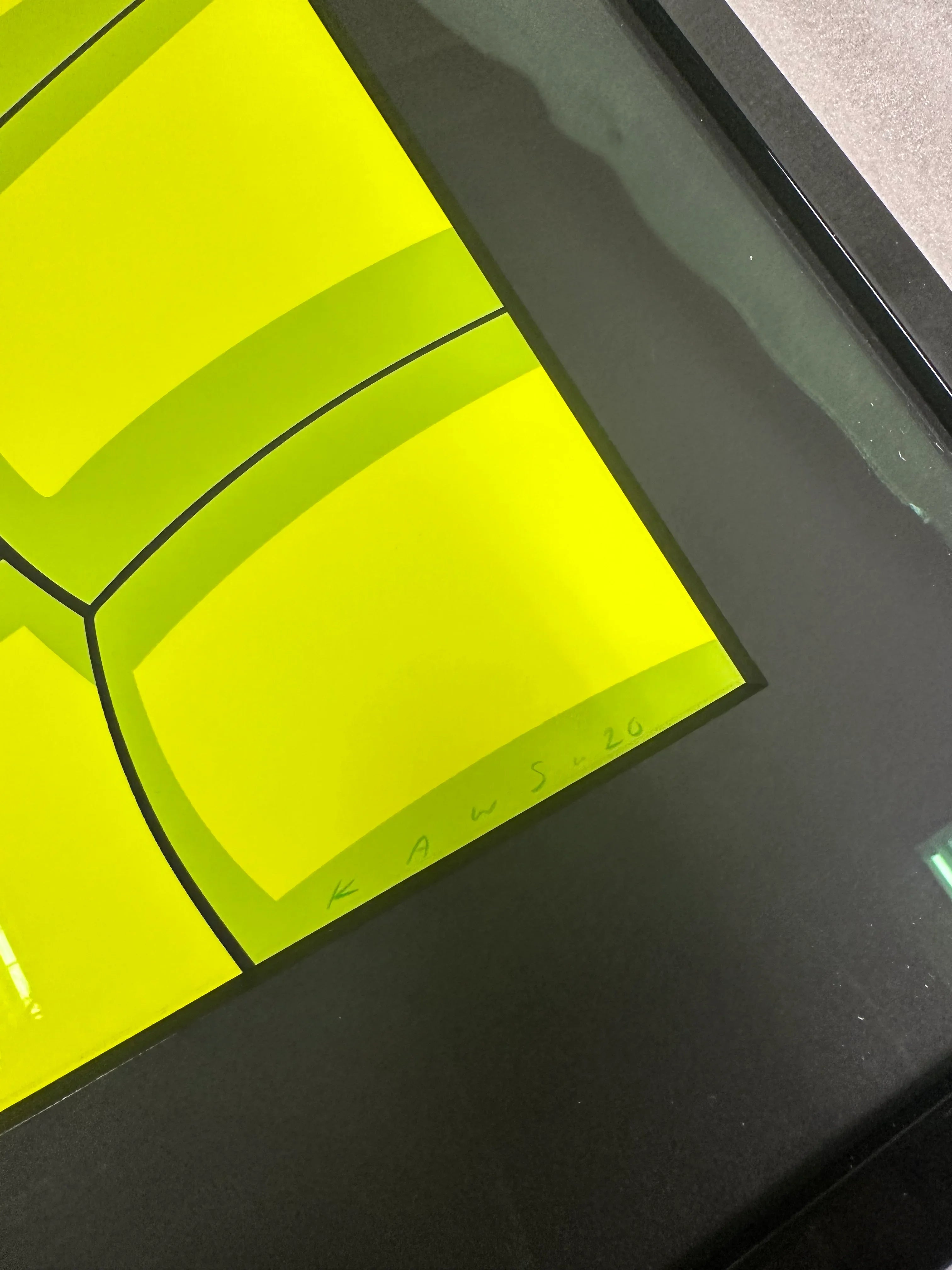 What Party (Yellow), 2020 by Kaws